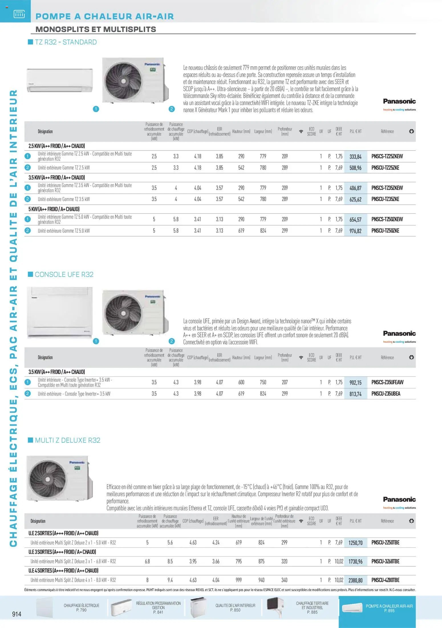 Rexel catalogue à partir du 18/11/2025 Brochure Chauffage Électrique, ECS, PAC AIR-AIR Et Qualite De L´Air Interieur