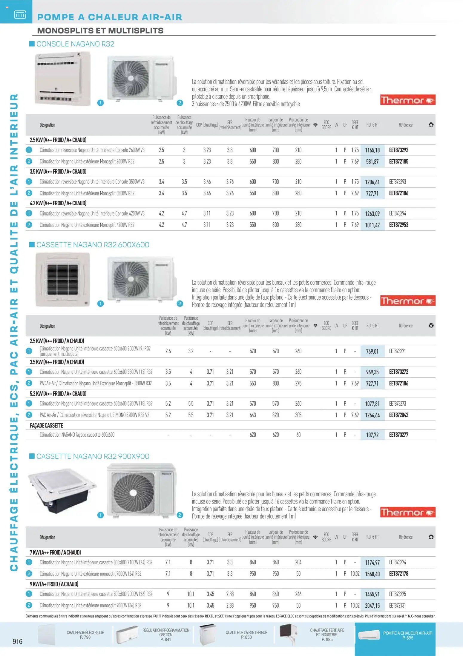 Rexel catalogue à partir du 18/11/2025 Brochure Chauffage Électrique, ECS, PAC AIR-AIR Et Qualite De L´Air Interieur