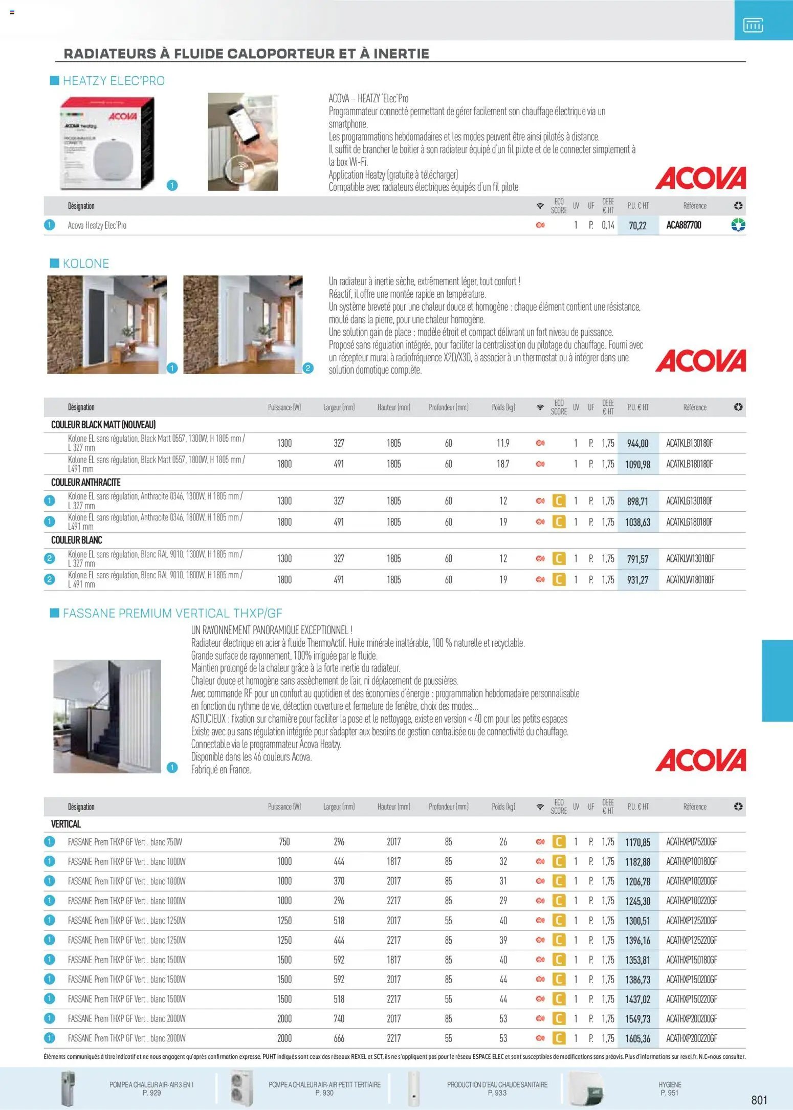 Rexel catalogue à partir du 18/11/2025 Brochure Chauffage Électrique, ECS, PAC AIR-AIR Et Qualite De L´Air Interieur