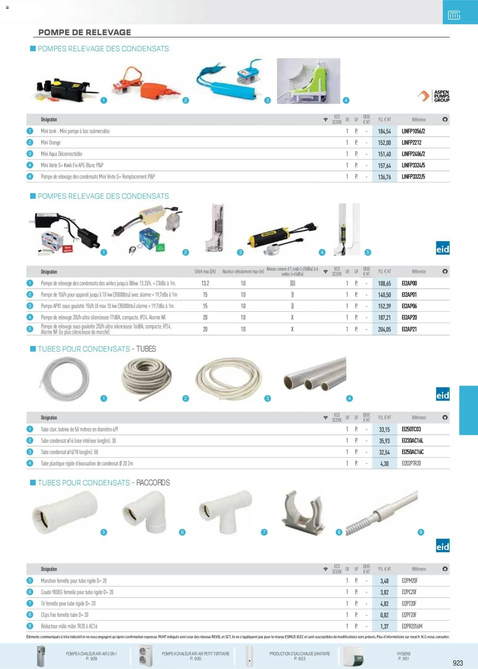 Rexel catalogue à partir du 18/11/2025 Brochure Chauffage Électrique, ECS, PAC AIR-AIR Et Qualite De L´Air Interieur