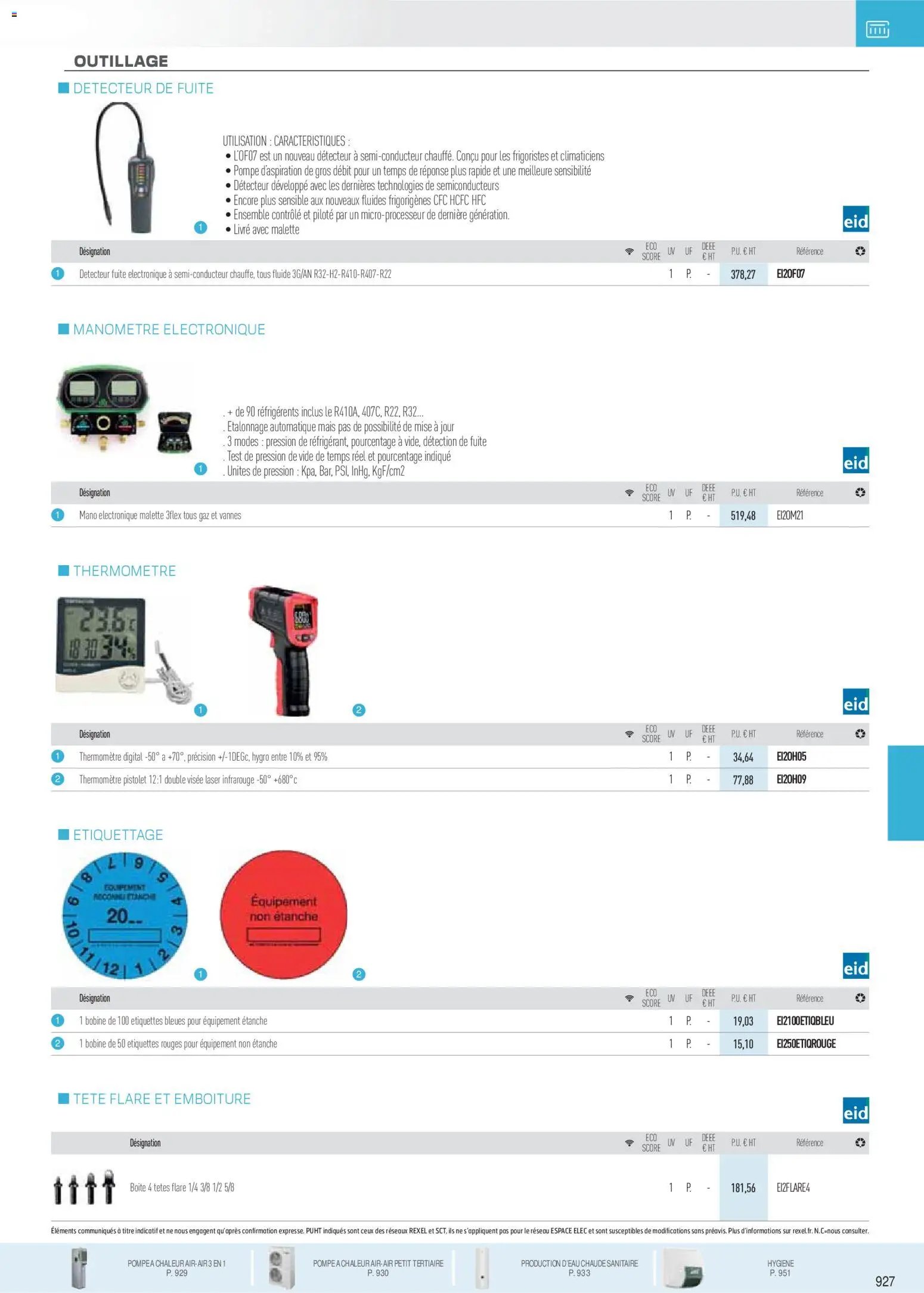 Rexel catalogue à partir du 18/11/2025 Brochure Chauffage Électrique, ECS, PAC AIR-AIR Et Qualite De L´Air Interieur