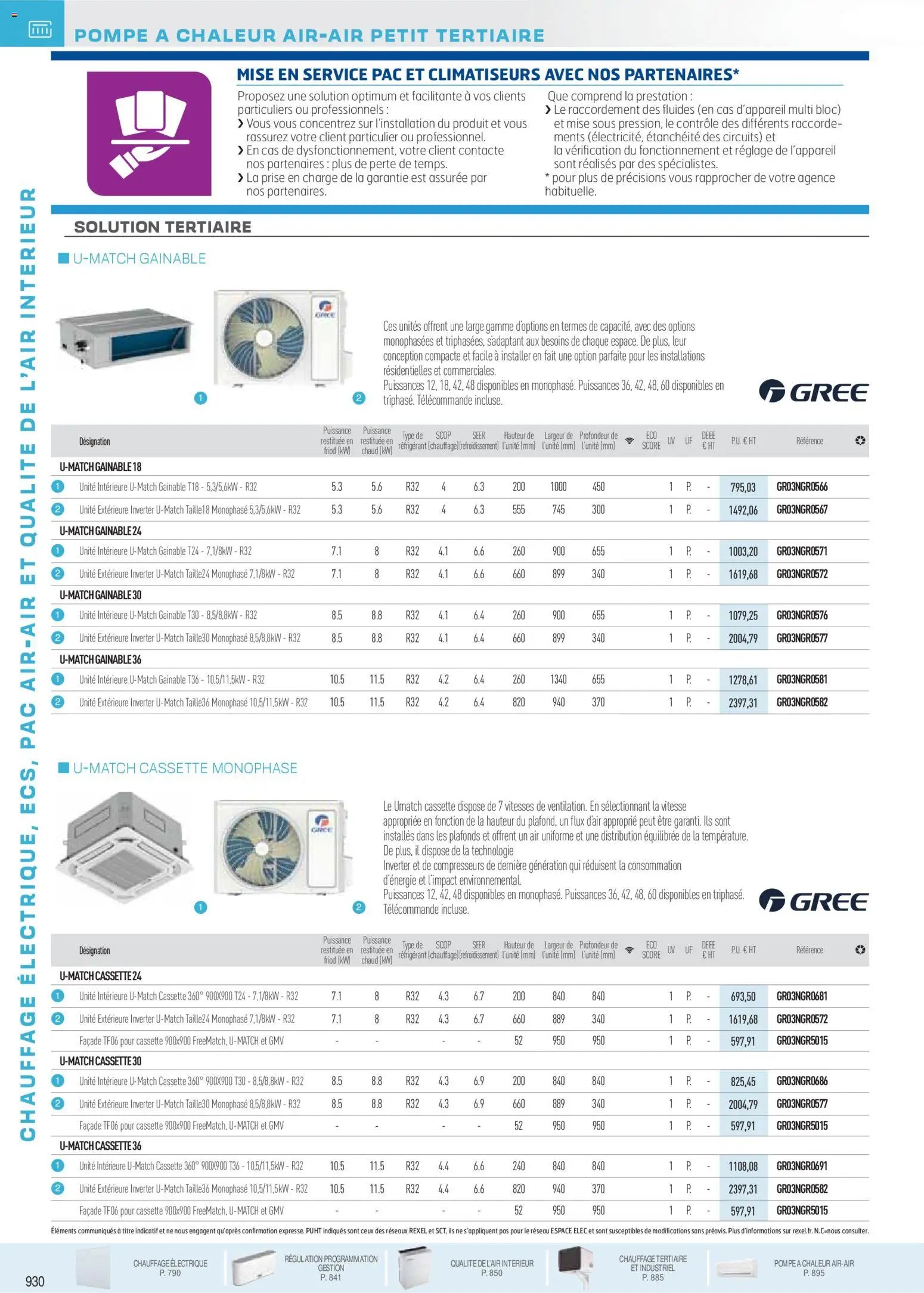 Rexel catalogue à partir du 18/11/2025 Brochure Chauffage Électrique, ECS, PAC AIR-AIR Et Qualite De L´Air Interieur