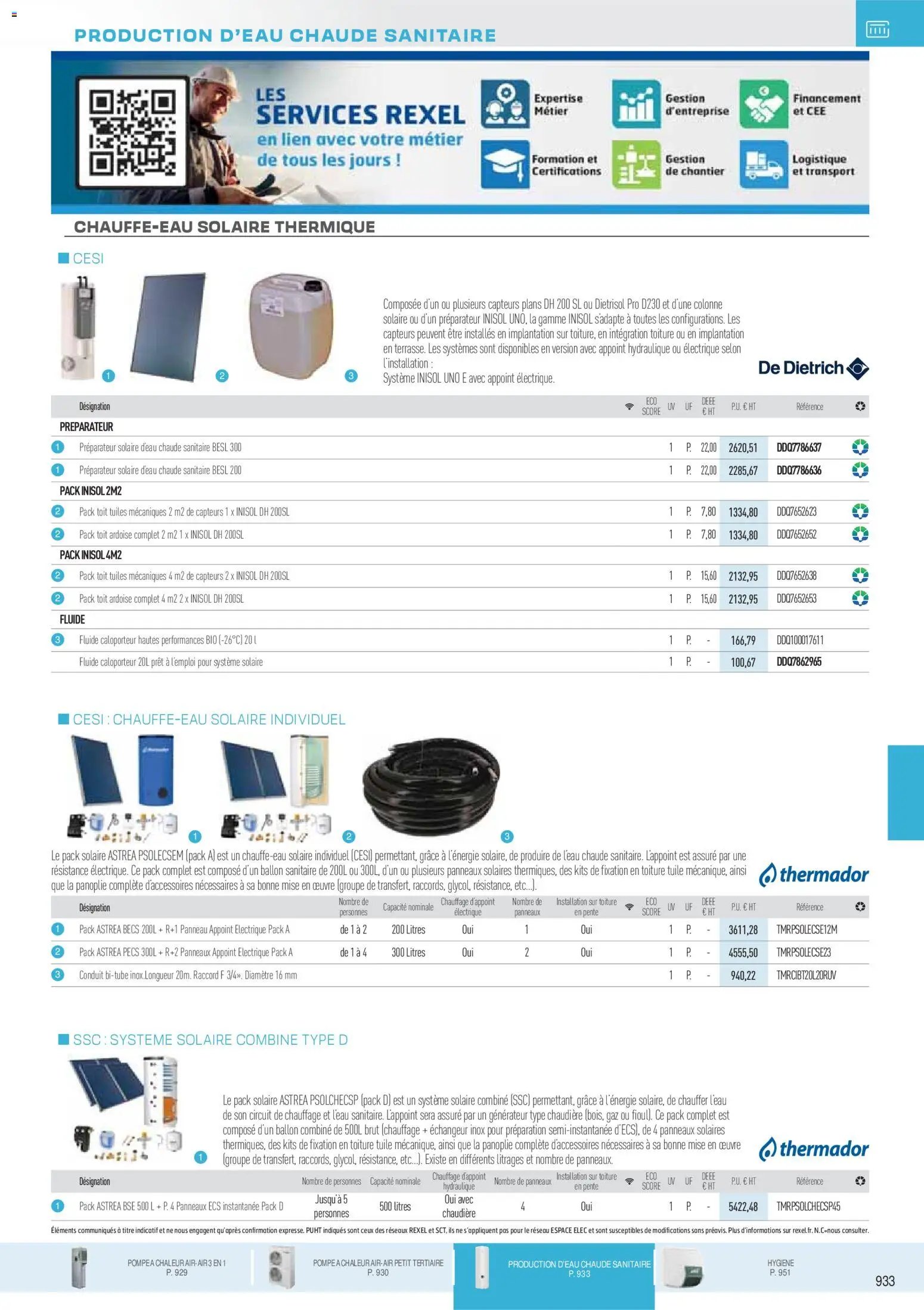 Rexel catalogue à partir du 18/11/2025 Brochure Chauffage Électrique, ECS, PAC AIR-AIR Et Qualite De L´Air Interieur