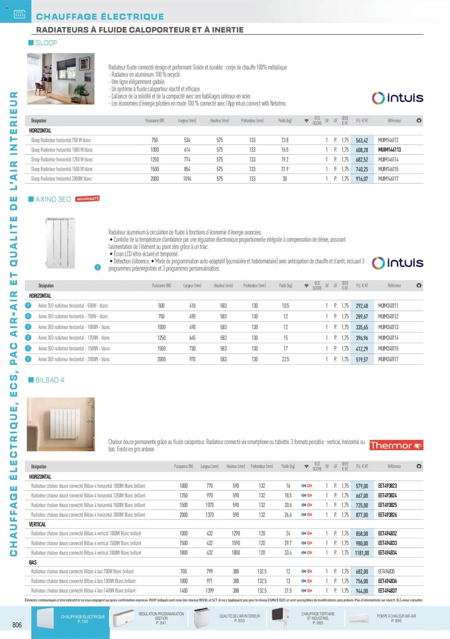 Rexel catalogue à partir du 18/11/2025 Brochure Chauffage Électrique, ECS, PAC AIR-AIR Et Qualite De L´Air Interieur