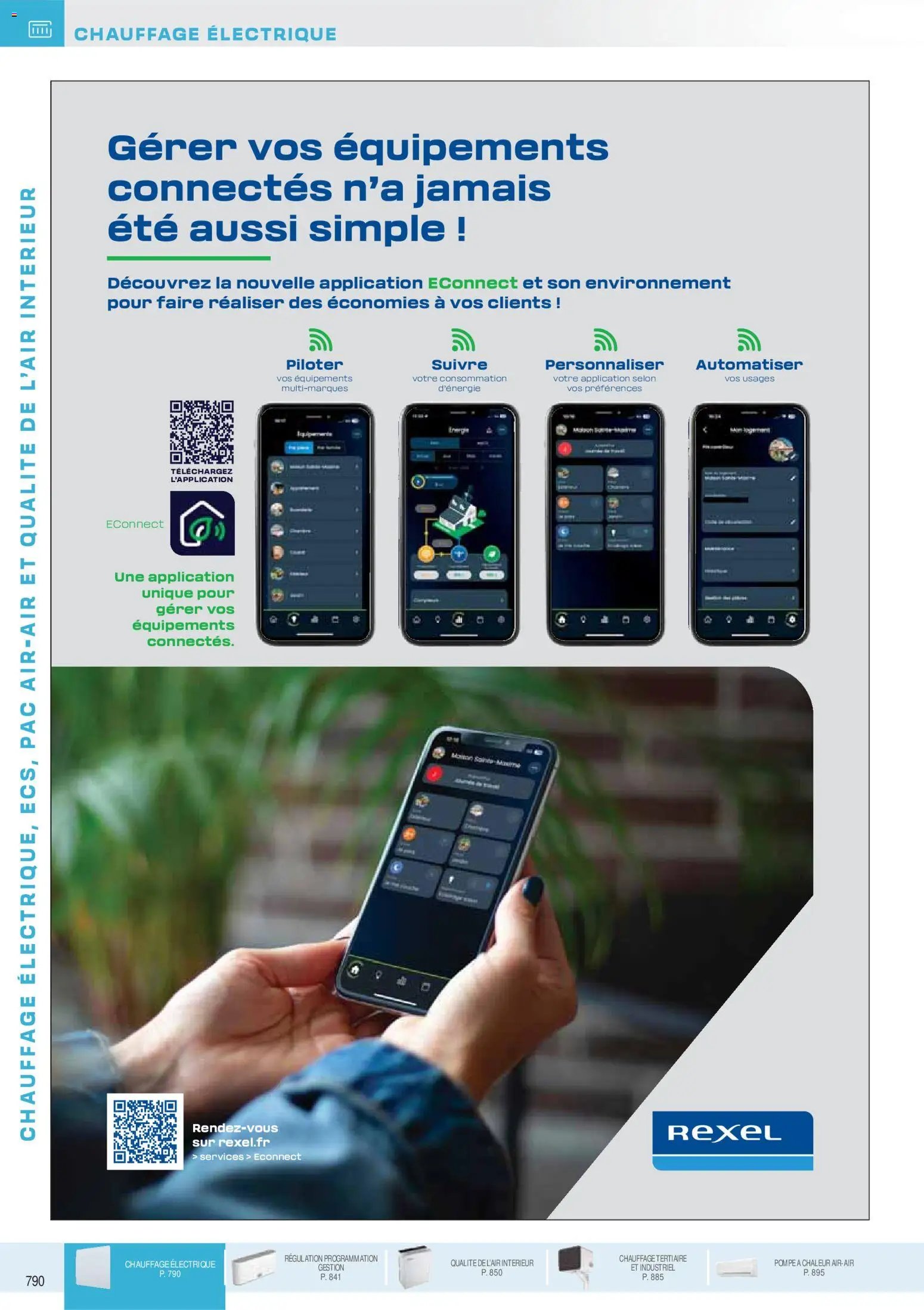 Rexel catalogue à partir du 18/11/2025 Brochure Chauffage Électrique, ECS, PAC AIR-AIR Et Qualite De L´Air Interieur