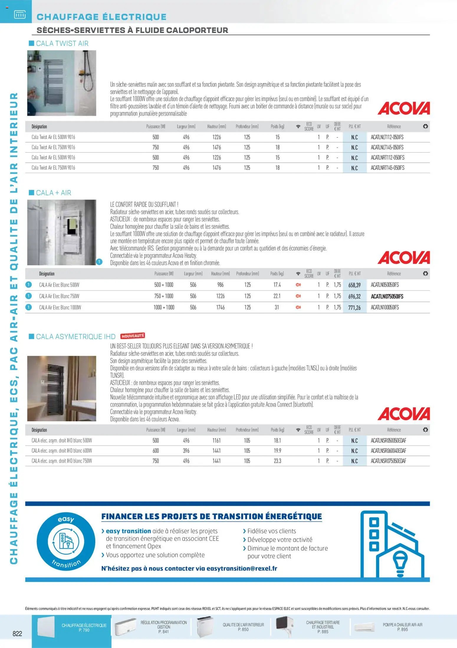 Rexel catalogue à partir du 18/11/2025 Brochure Chauffage Électrique, ECS, PAC AIR-AIR Et Qualite De L´Air Interieur