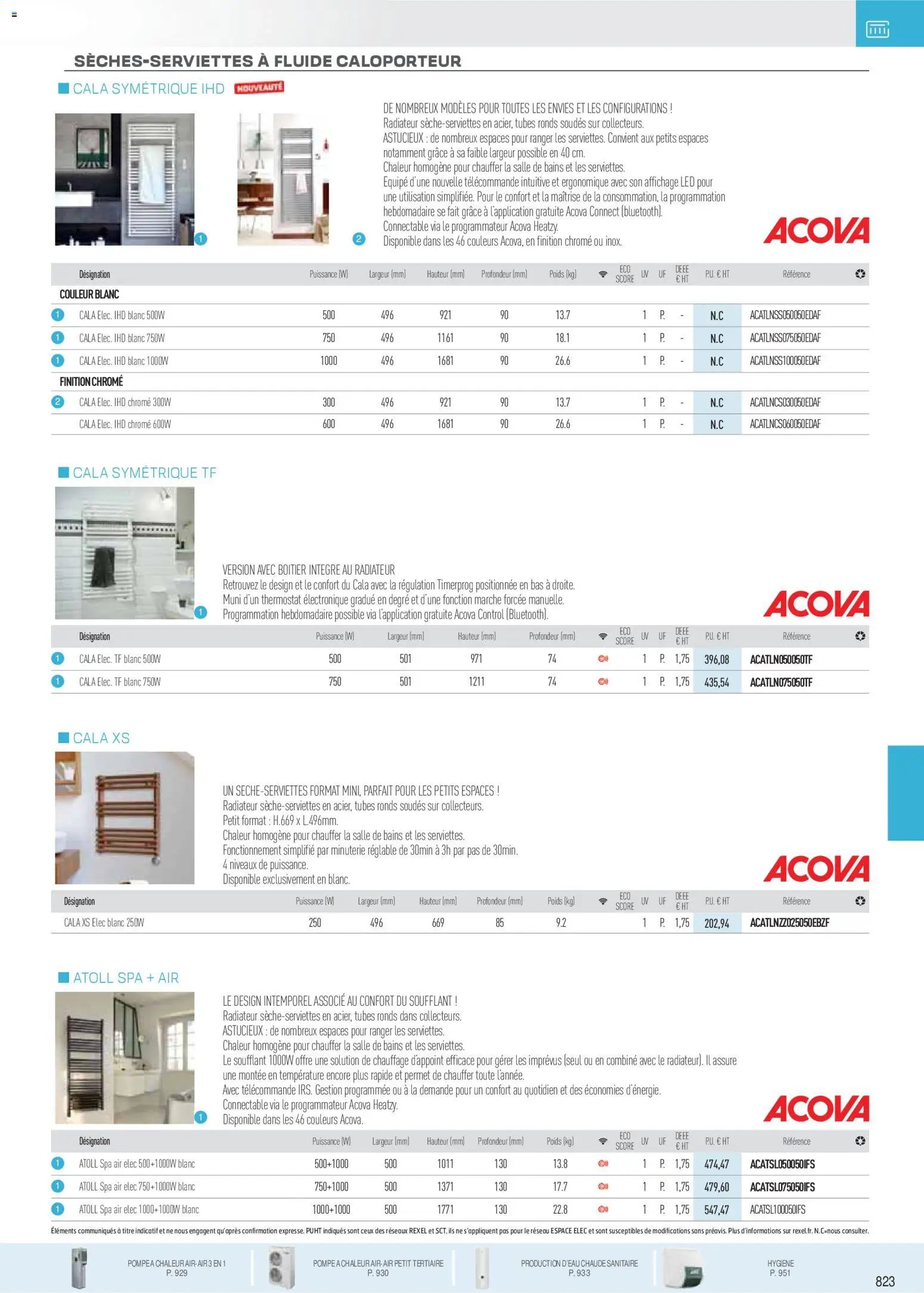 Rexel catalogue à partir du 18/11/2025 Brochure Chauffage Électrique, ECS, PAC AIR-AIR Et Qualite De L´Air Interieur