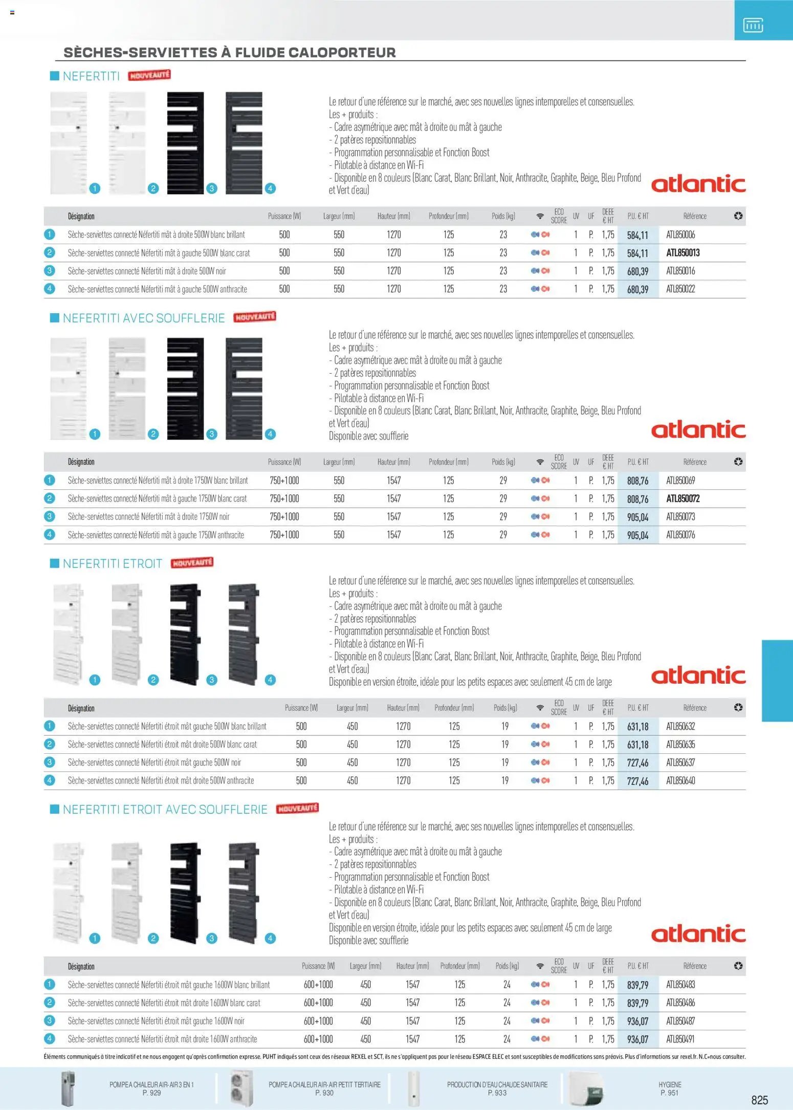 Rexel catalogue à partir du 18/11/2025 Brochure Chauffage Électrique, ECS, PAC AIR-AIR Et Qualite De L´Air Interieur