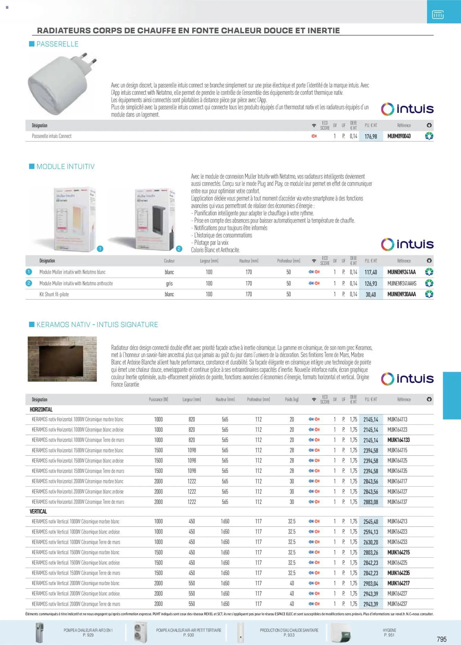 Rexel catalogue à partir du 18/11/2025 Brochure Chauffage Électrique, ECS, PAC AIR-AIR Et Qualite De L´Air Interieur