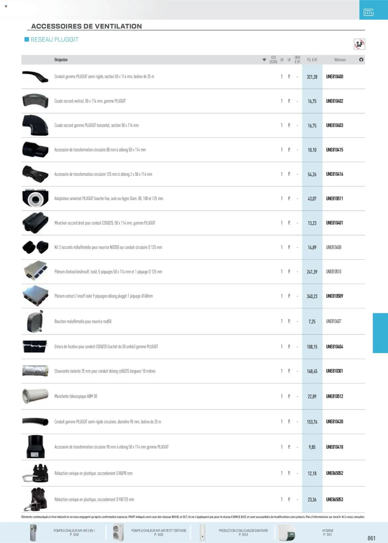 Rexel catalogue à partir du 18/11/2025 Brochure Chauffage Électrique, ECS, PAC AIR-AIR Et Qualite De L´Air Interieur
