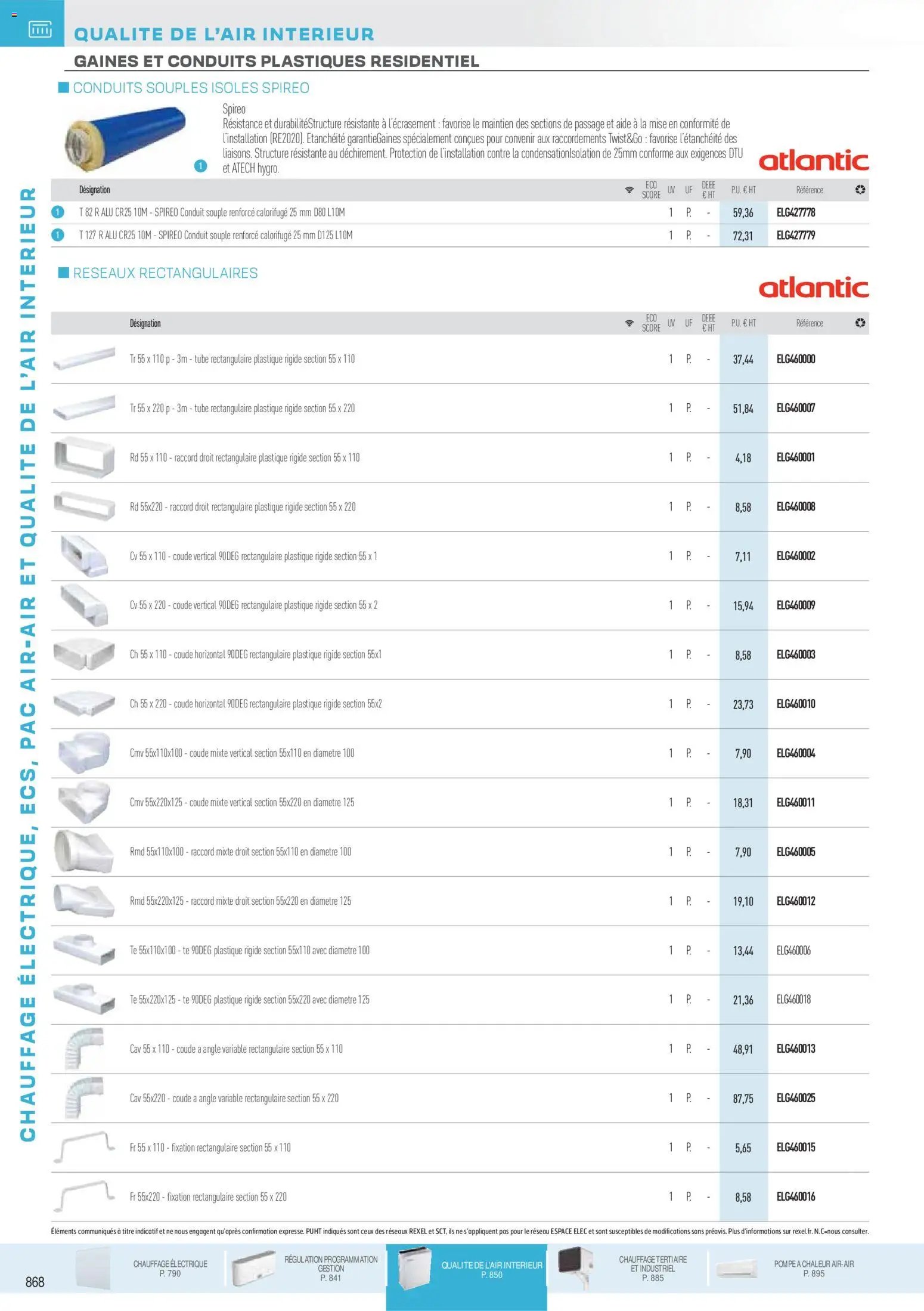Rexel catalogue à partir du 18/11/2025 Brochure Chauffage Électrique, ECS, PAC AIR-AIR Et Qualite De L´Air Interieur