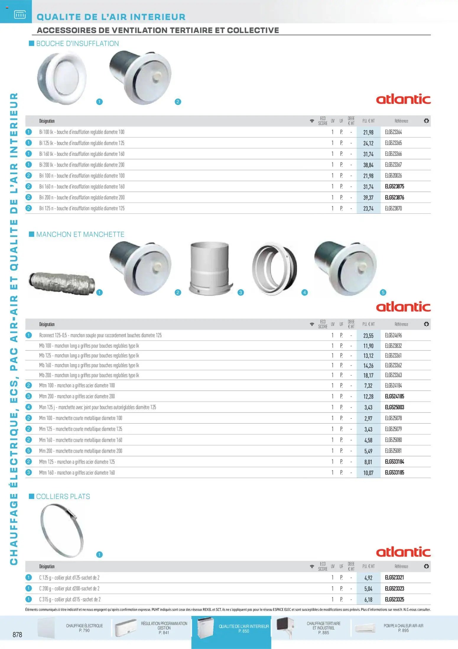 Rexel catalogue à partir du 18/11/2025 Brochure Chauffage Électrique, ECS, PAC AIR-AIR Et Qualite De L´Air Interieur