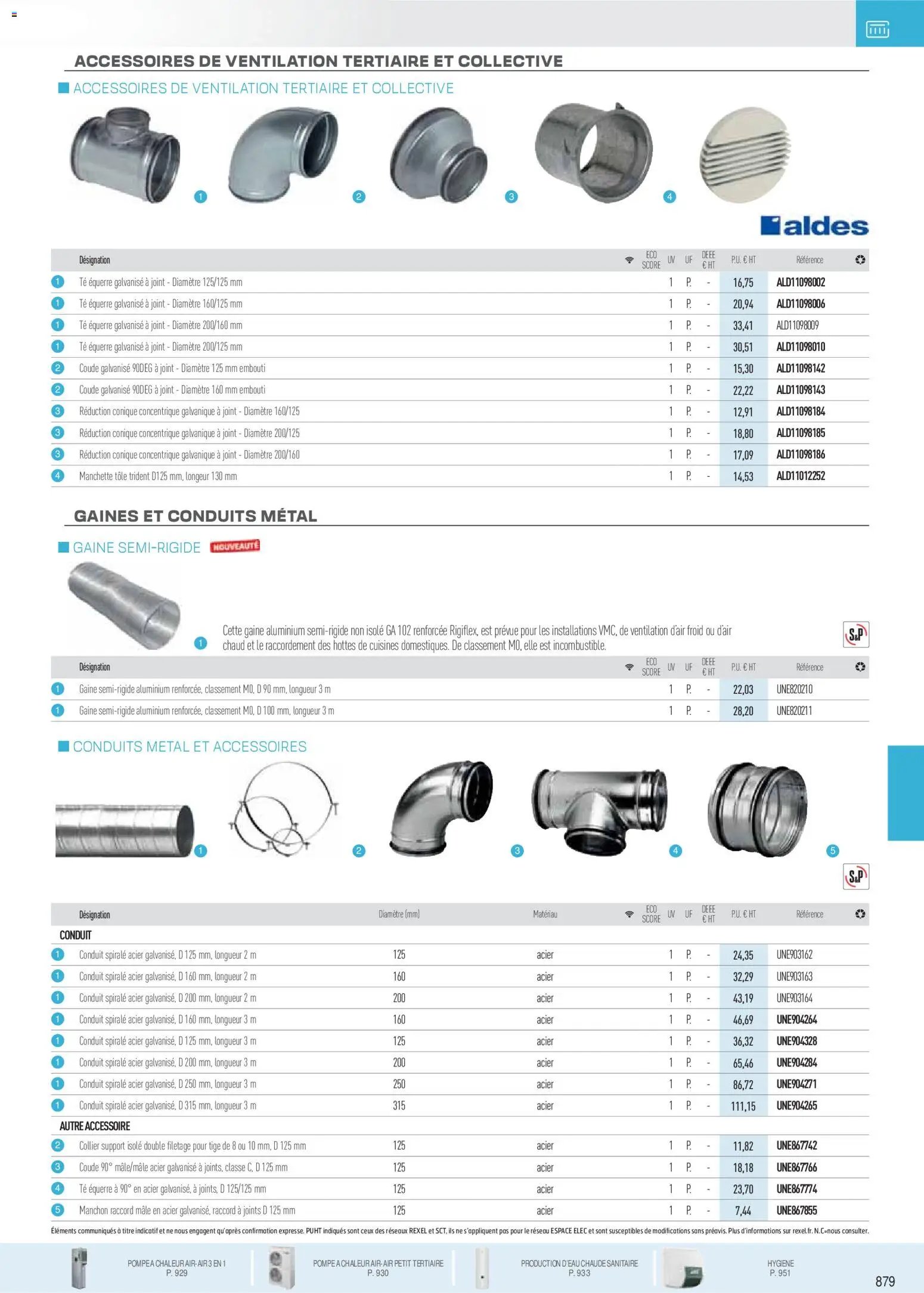 Rexel catalogue à partir du 18/11/2025 Brochure Chauffage Électrique, ECS, PAC AIR-AIR Et Qualite De L´Air Interieur