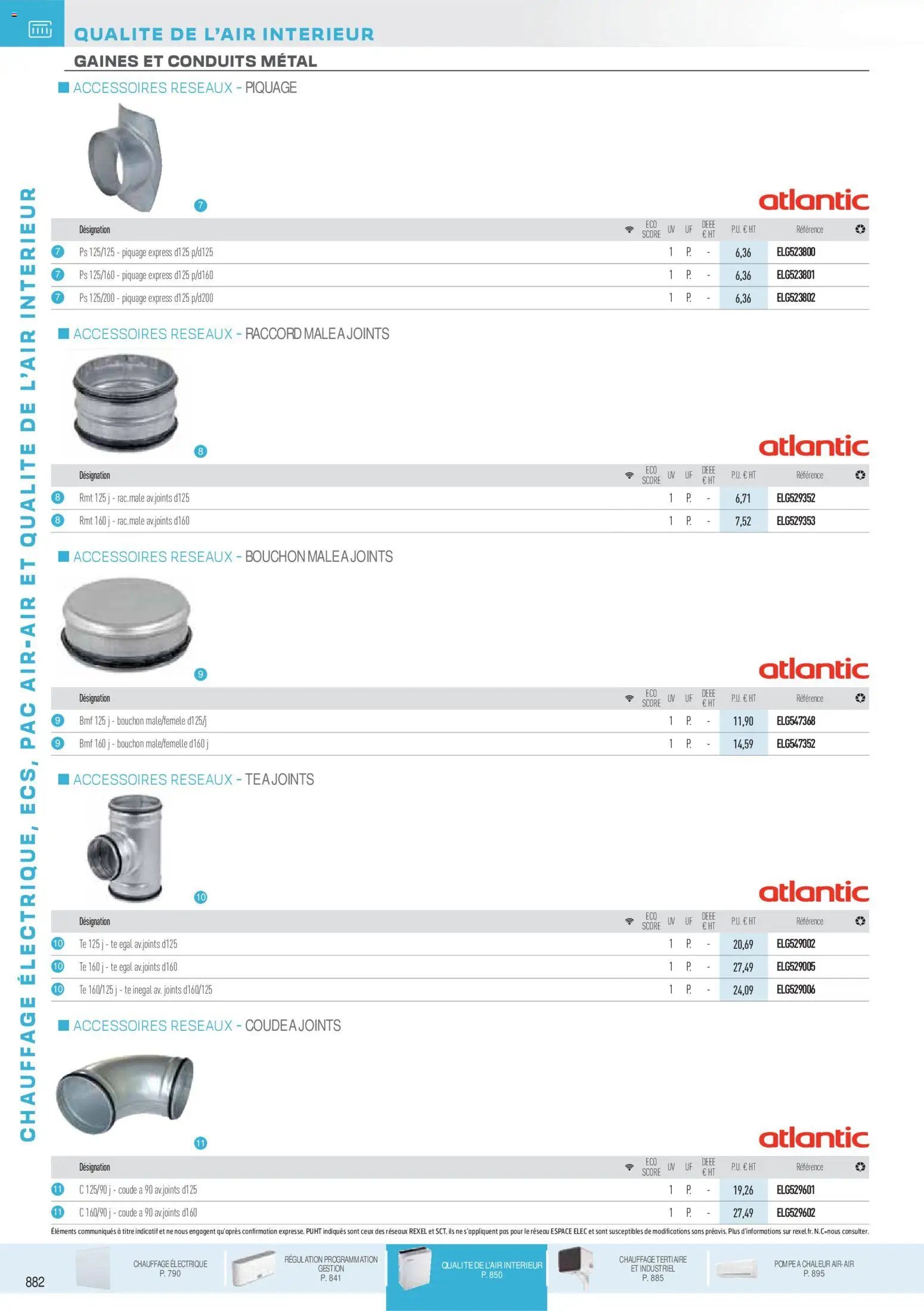 Rexel catalogue à partir du 18/11/2025 Brochure Chauffage Électrique, ECS, PAC AIR-AIR Et Qualite De L´Air Interieur