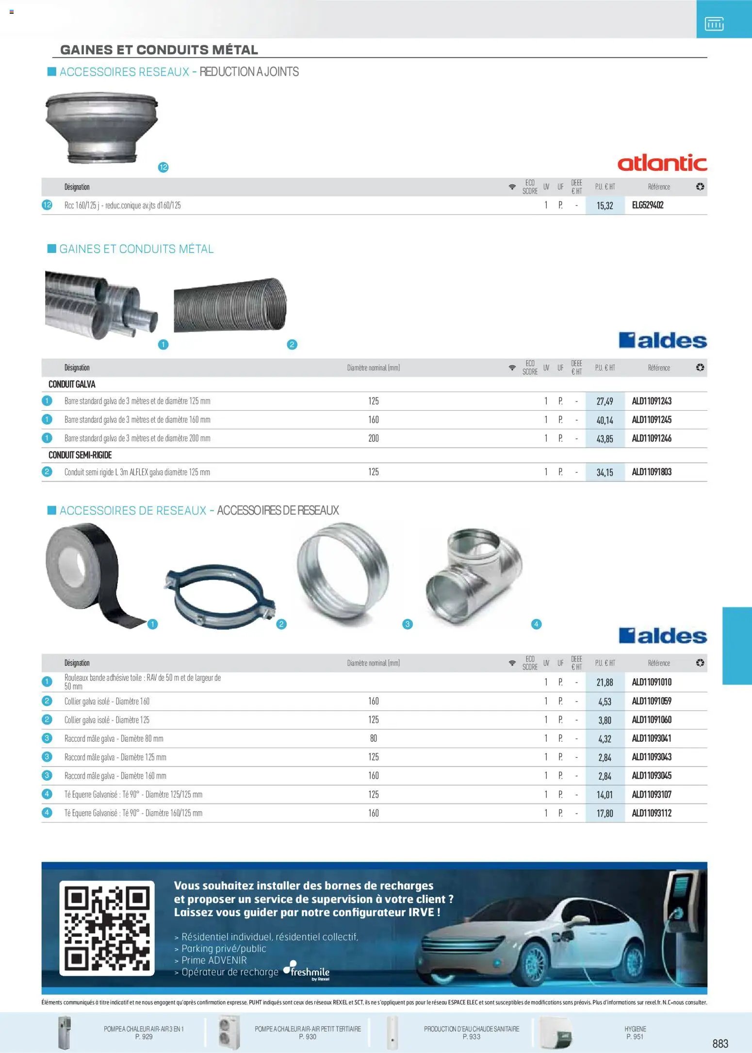 Rexel catalogue à partir du 18/11/2025 Brochure Chauffage Électrique, ECS, PAC AIR-AIR Et Qualite De L´Air Interieur