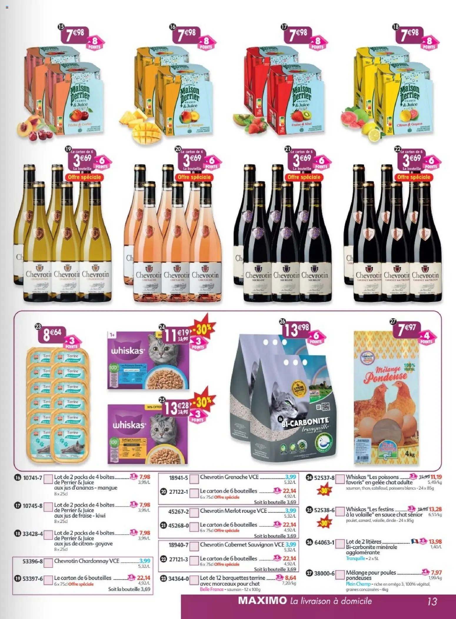Maximo catalogue à partir du 22/05/2026 Maximo catalogue epicerie (2026-05-22 - 2026-06-18)