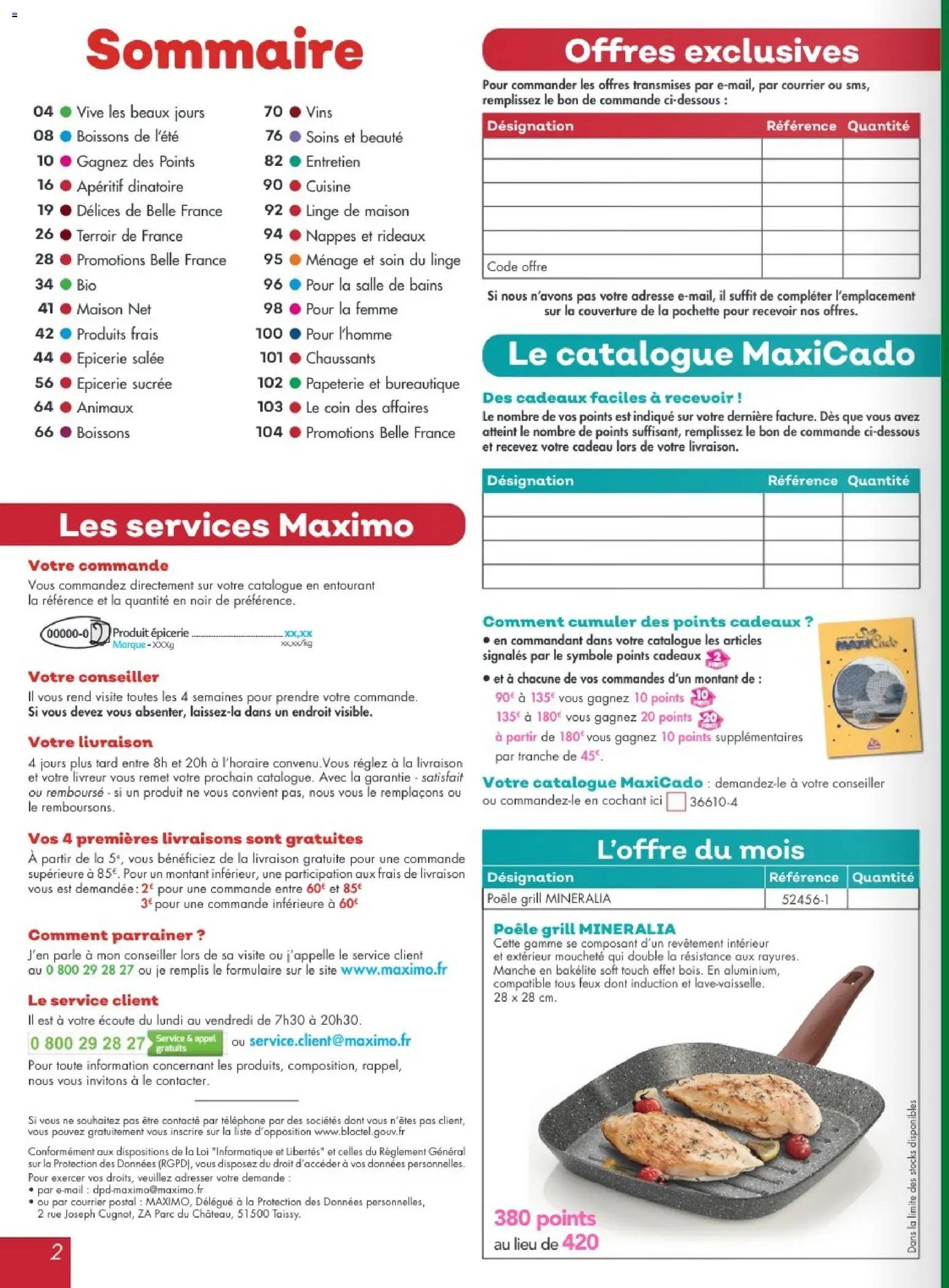 Maximo catalogue à partir du 22/05/2026 Maximo catalogue epicerie (2026-05-22 - 2026-06-18)