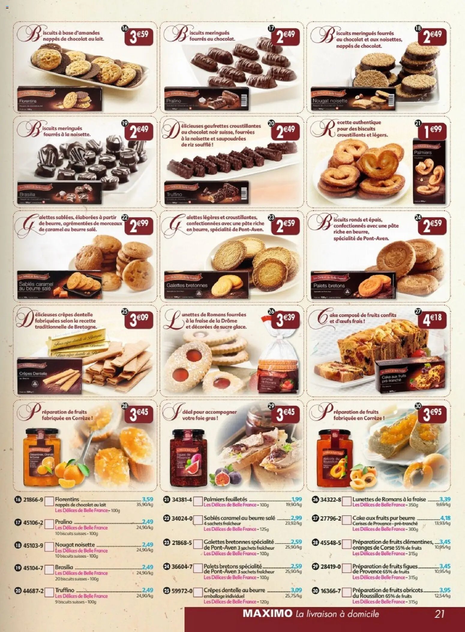 Maximo catalogue à partir du 22/05/2026 Maximo catalogue epicerie (2026-05-22 - 2026-06-18)