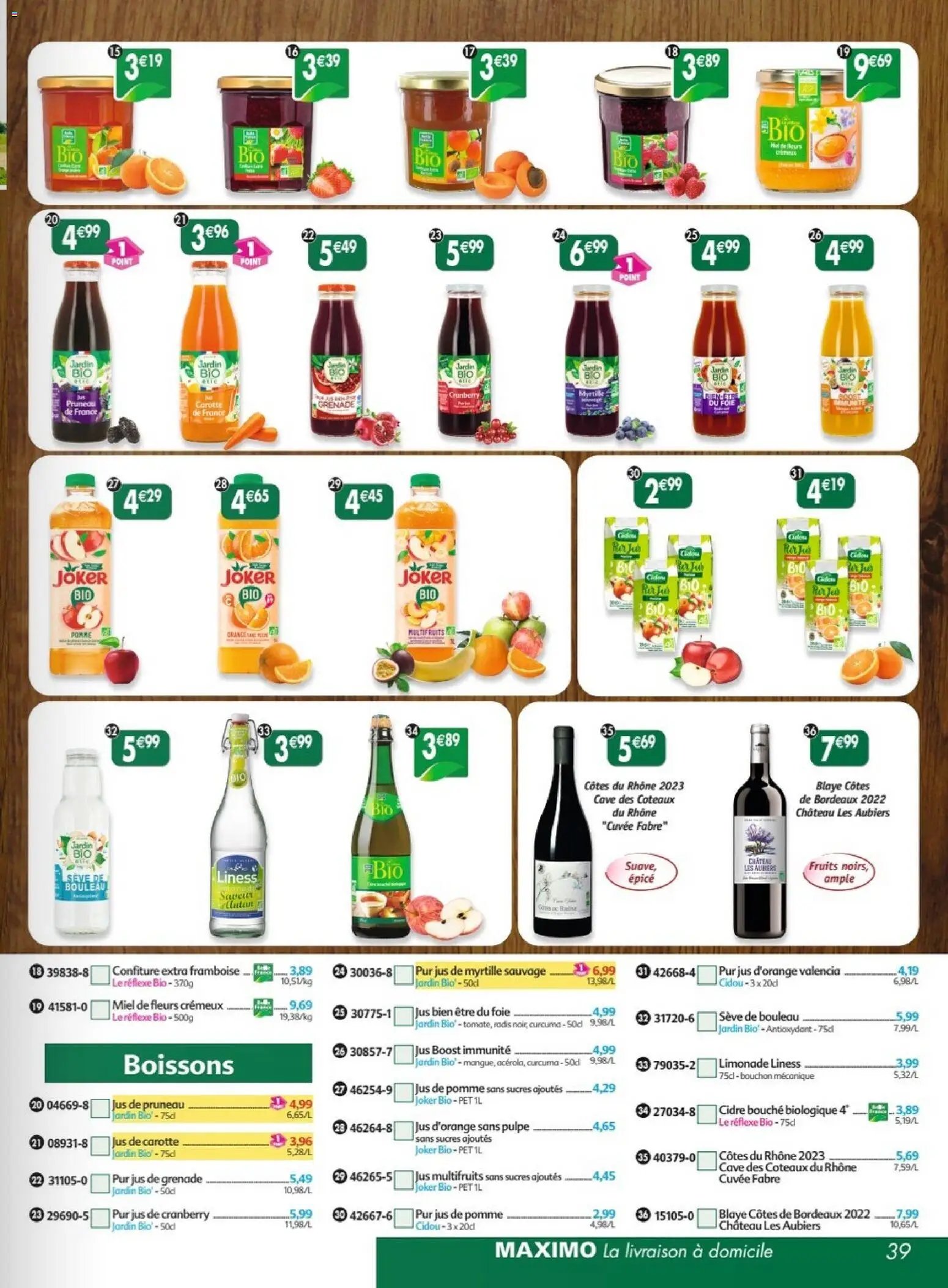 Maximo catalogue à partir du 22/05/2026 Maximo catalogue epicerie (2026-05-22 - 2026-06-18)