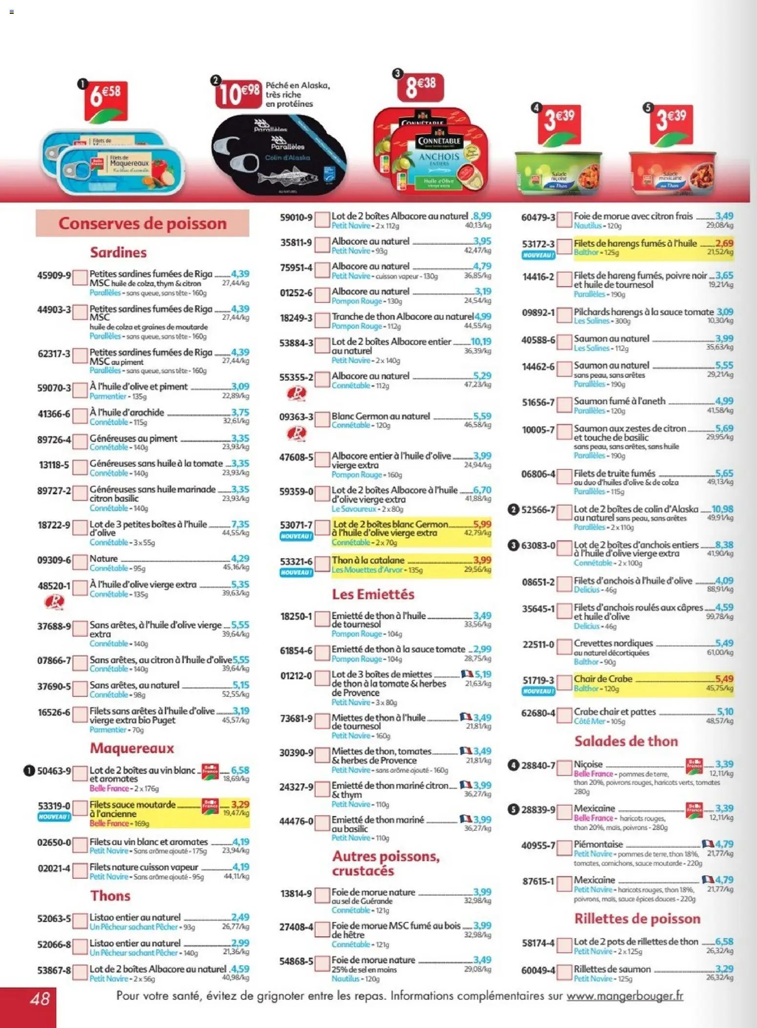 Maximo catalogue à partir du 22/05/2026 Maximo catalogue epicerie (2026-05-22 - 2026-06-18)
