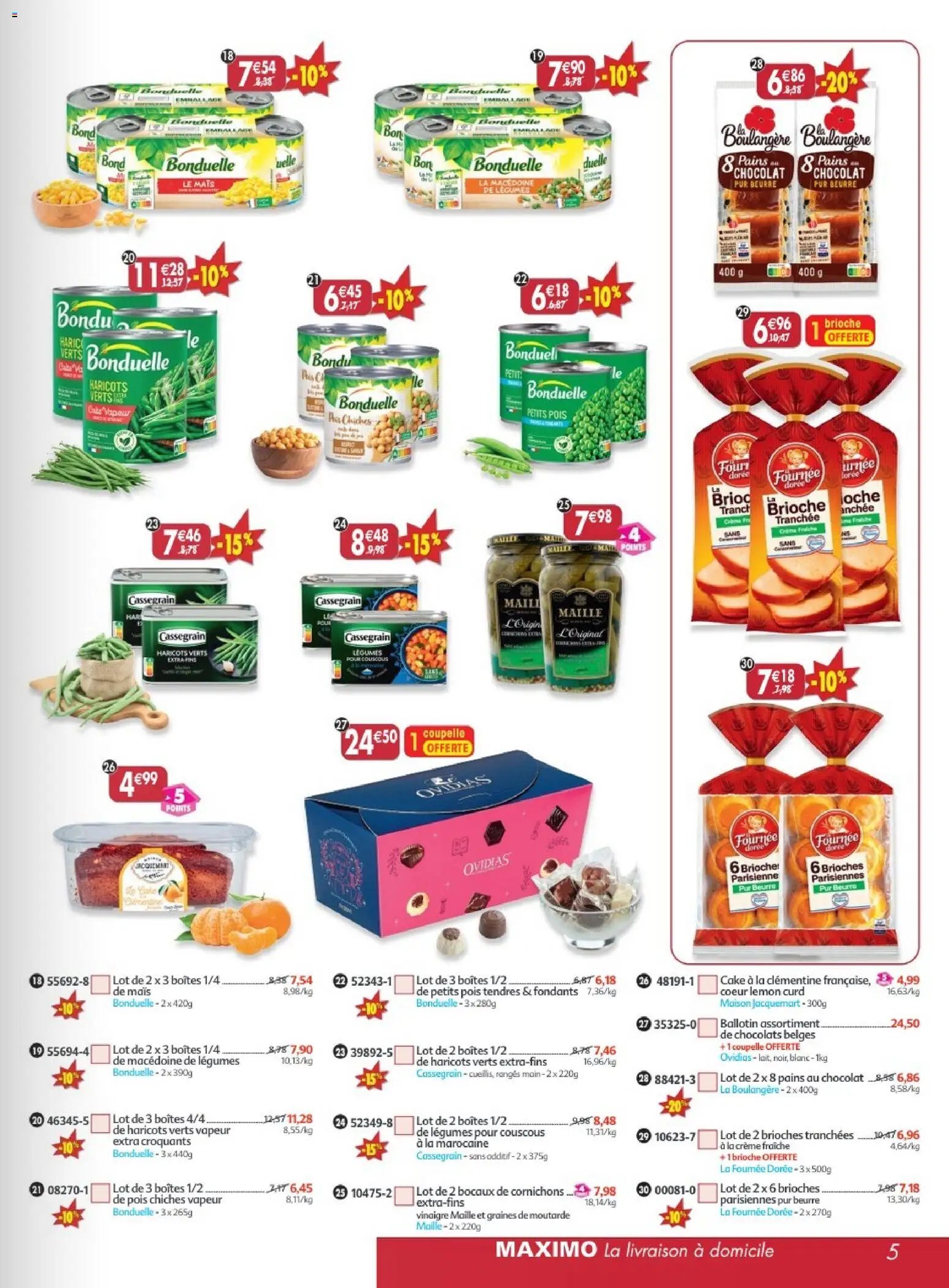 Maximo catalogue à partir du 22/05/2026 Maximo catalogue epicerie (2026-05-22 - 2026-06-18)