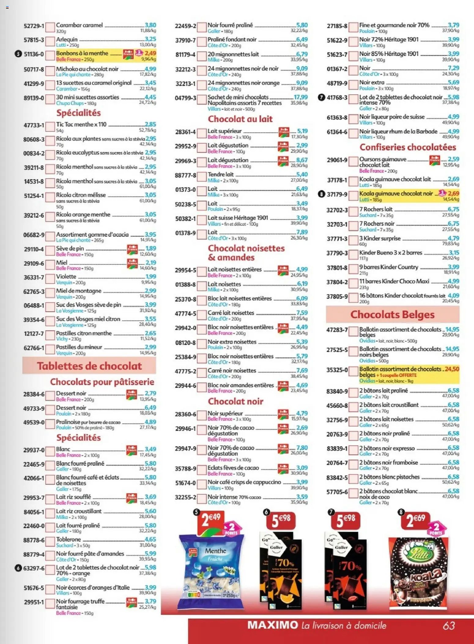 Maximo catalogue à partir du 22/05/2026 Maximo catalogue epicerie (2026-05-22 - 2026-06-18)