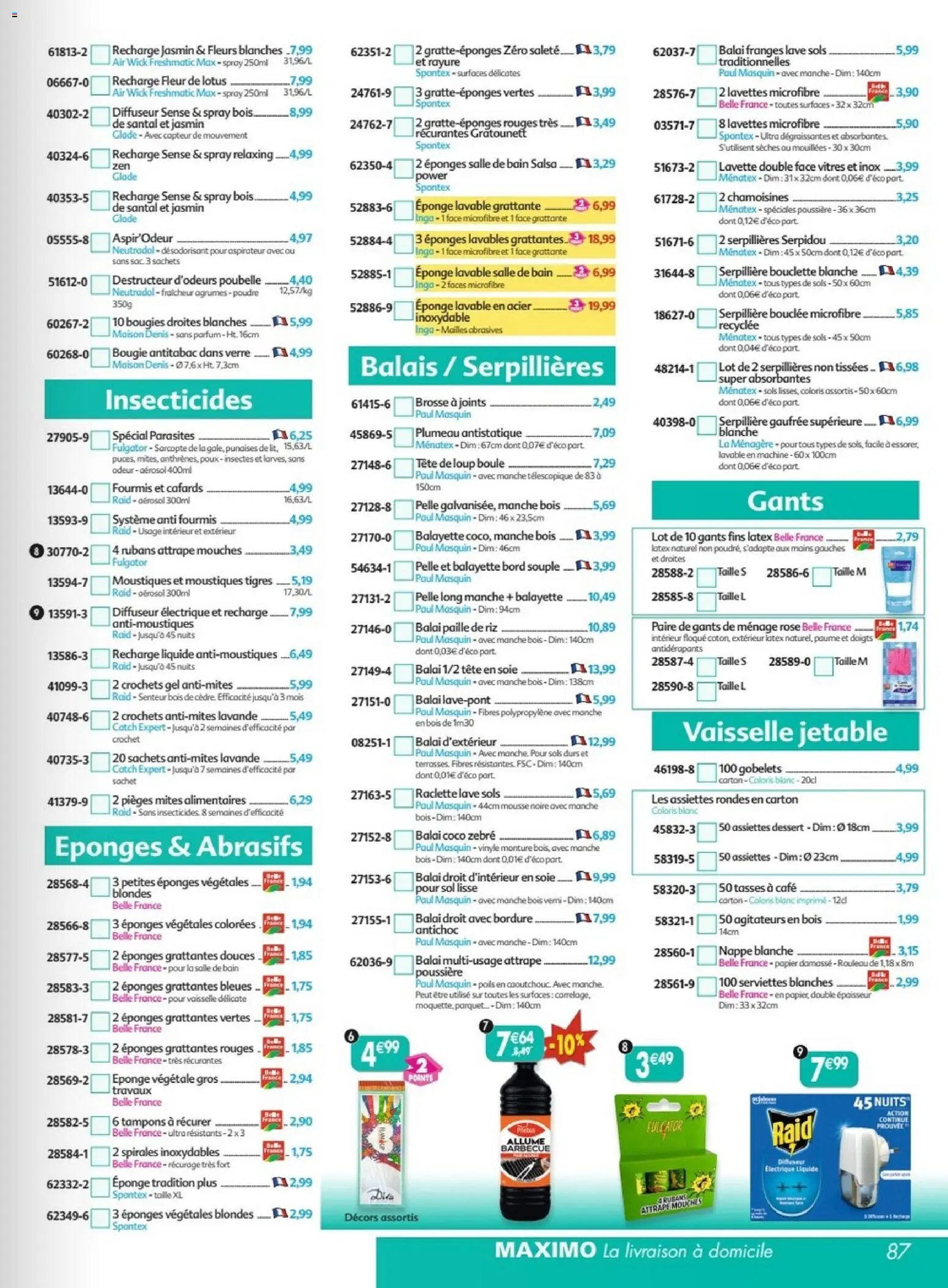 Maximo catalogue à partir du 22/05/2026 Maximo catalogue epicerie (2026-05-22 - 2026-06-18)