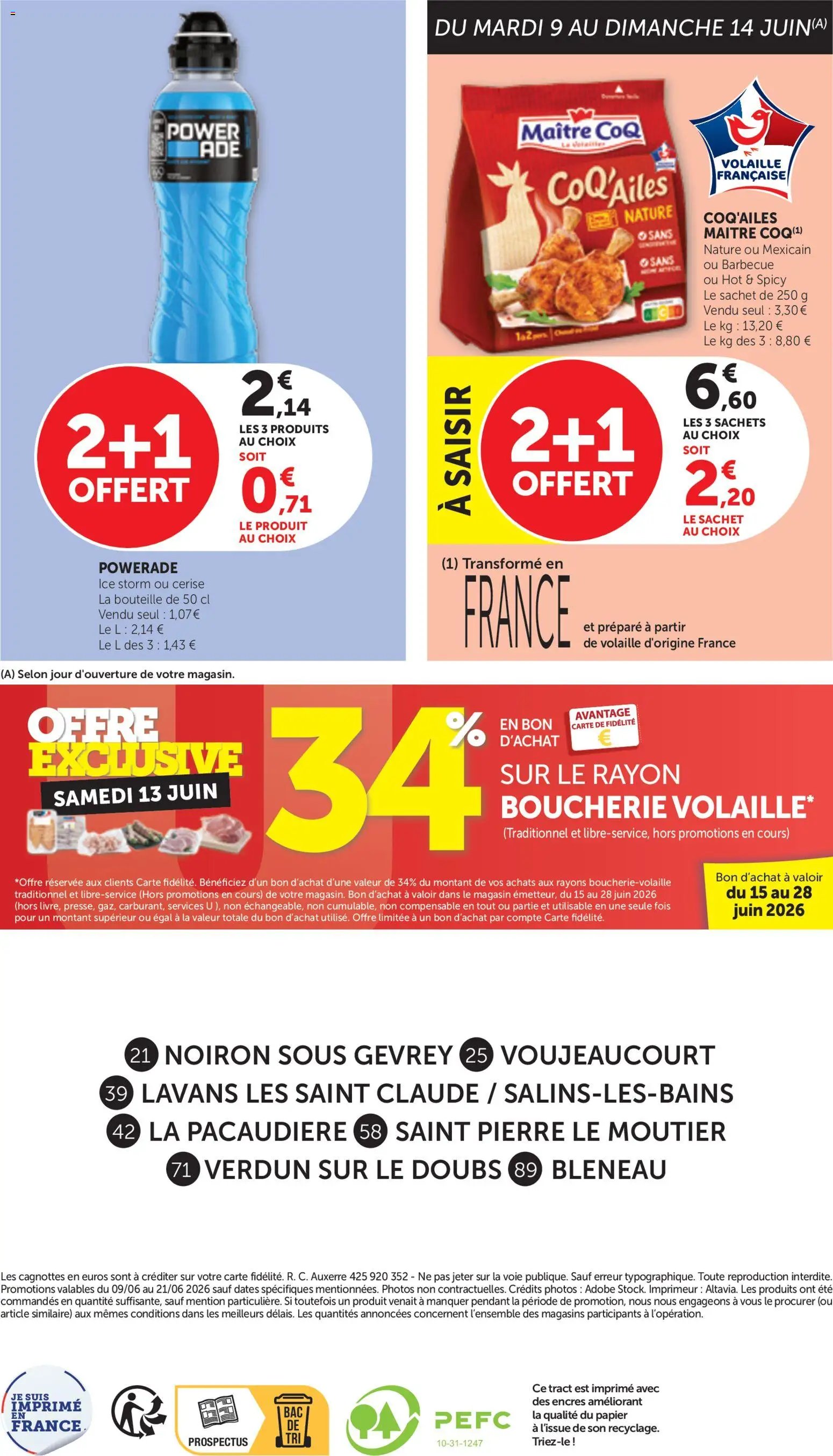 bi1 catalogue à partir du 09/06/2026 bi1 Supermarché