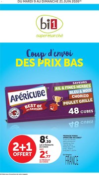 bi1 catalogue à partir du 09/06/2026 bi1 Supermarché