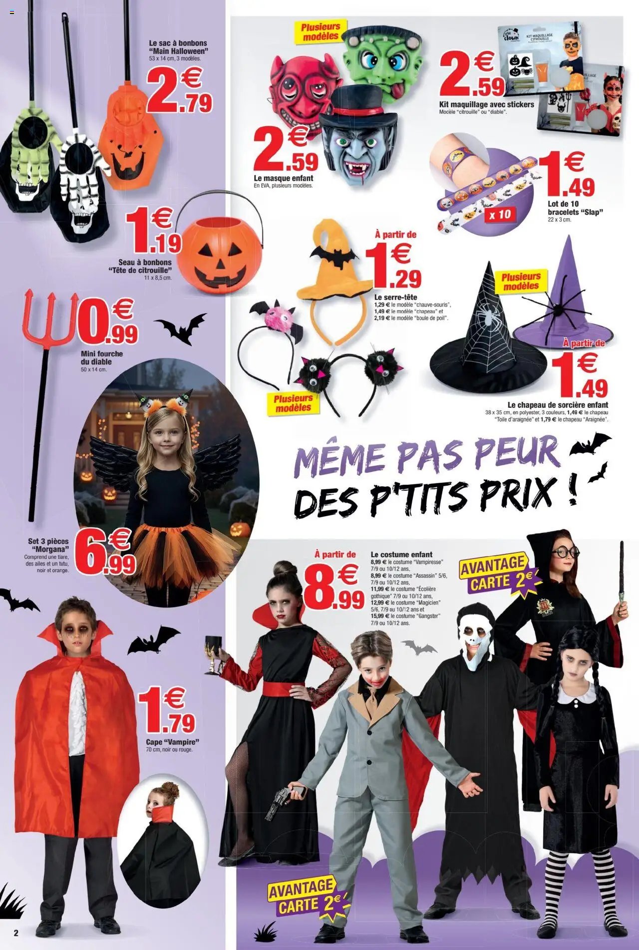 Bazarland catalogue à partir du 15/11/2025 Catalogue Halloween/Toussaint