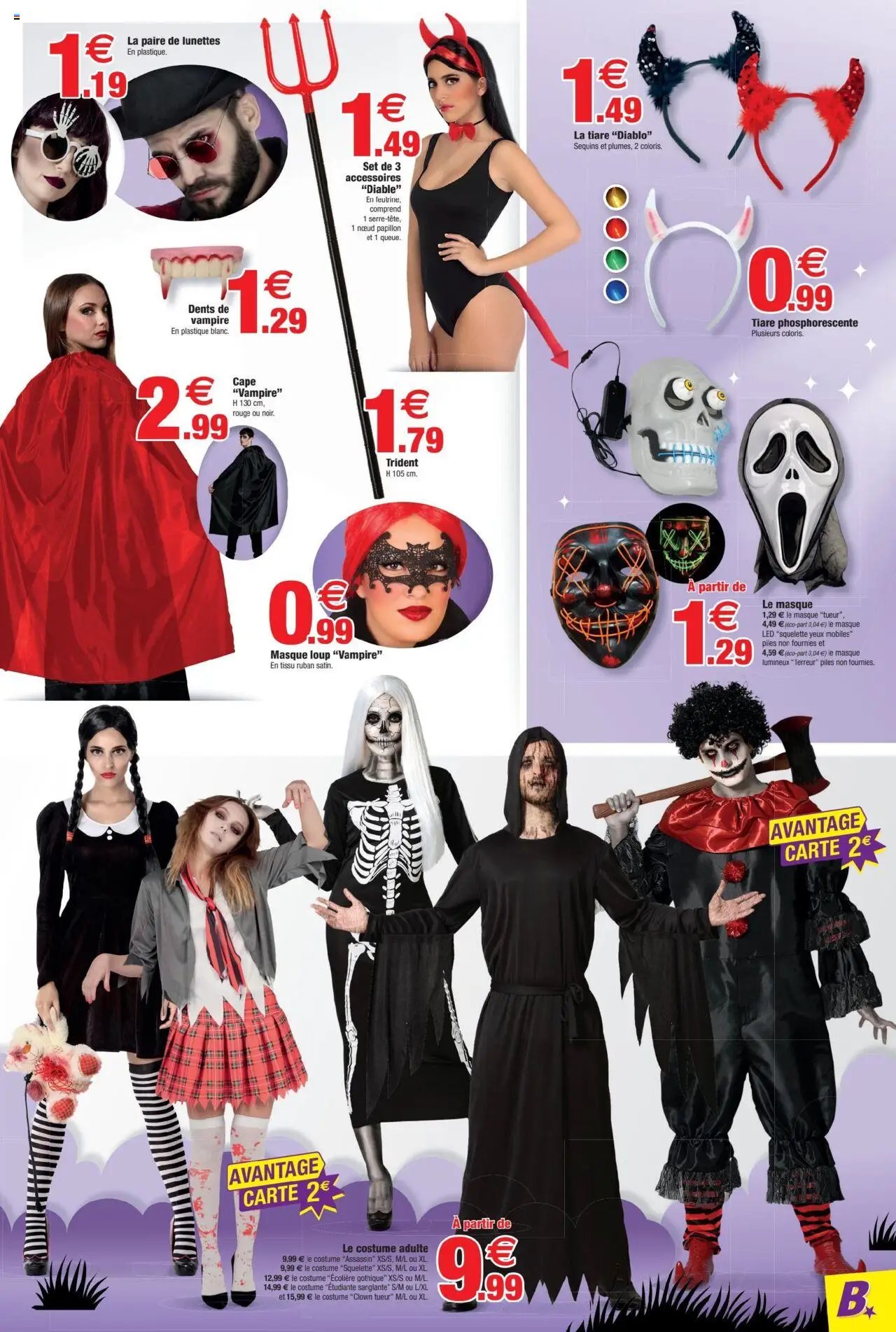 Bazarland catalogue à partir du 15/11/2025 Catalogue Halloween/Toussaint