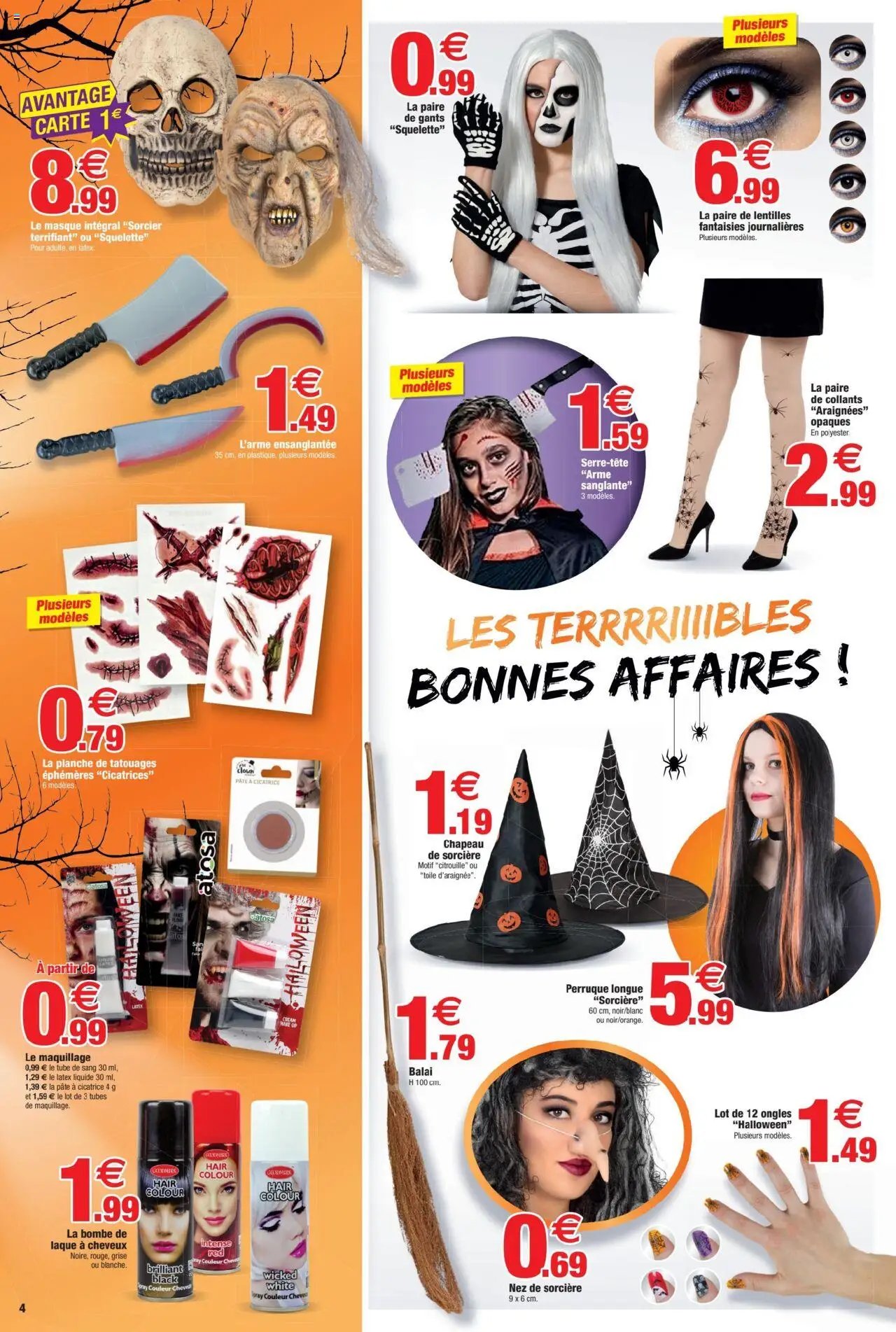 Bazarland catalogue à partir du 15/11/2025 Catalogue Halloween/Toussaint