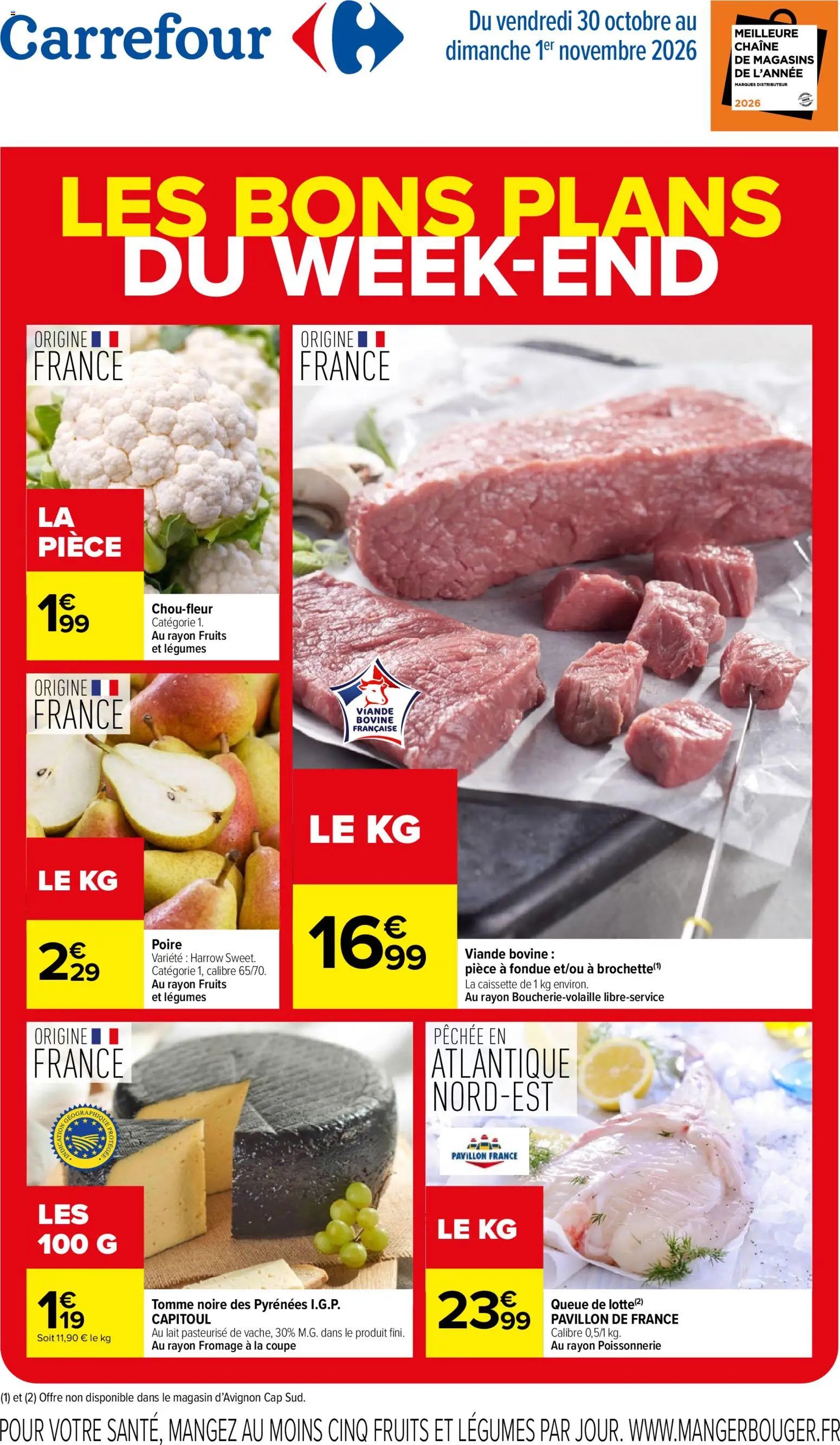 Catalogue Carrefour à venir 30/10/2026 » Prospectus
