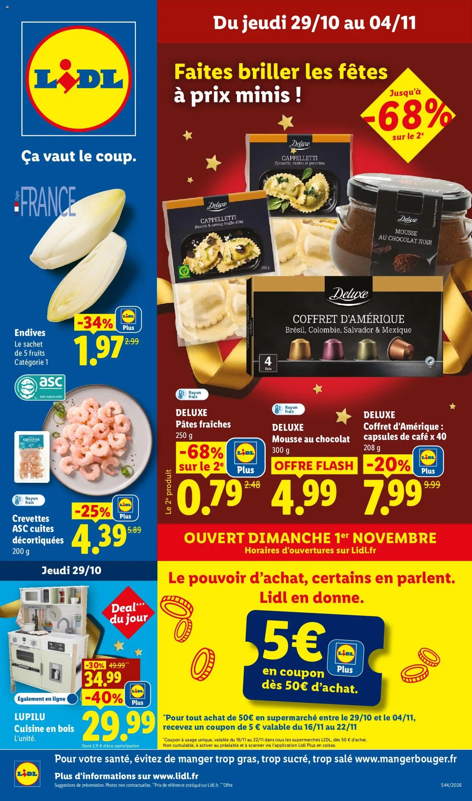 Catalogue LIDL à venir 29/10/2026 » Prospectus Octobre