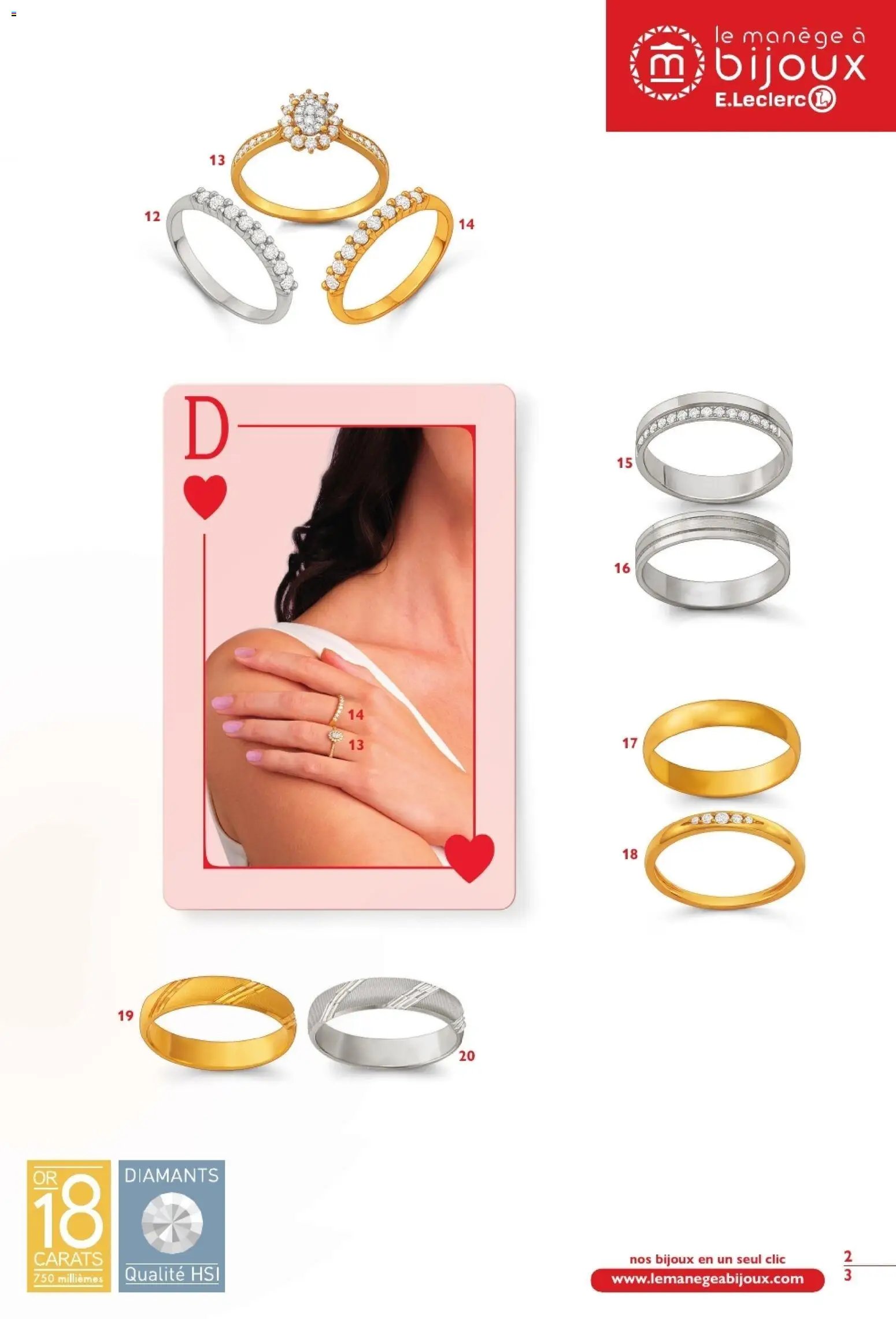 E.Leclerc catalogue à partir du 20/01/2026 Catalogue bijoux