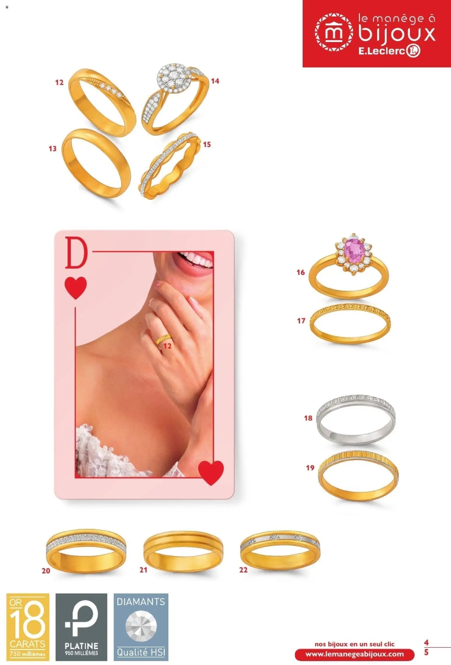 E.Leclerc catalogue à partir du 20/01/2026 Catalogue bijoux