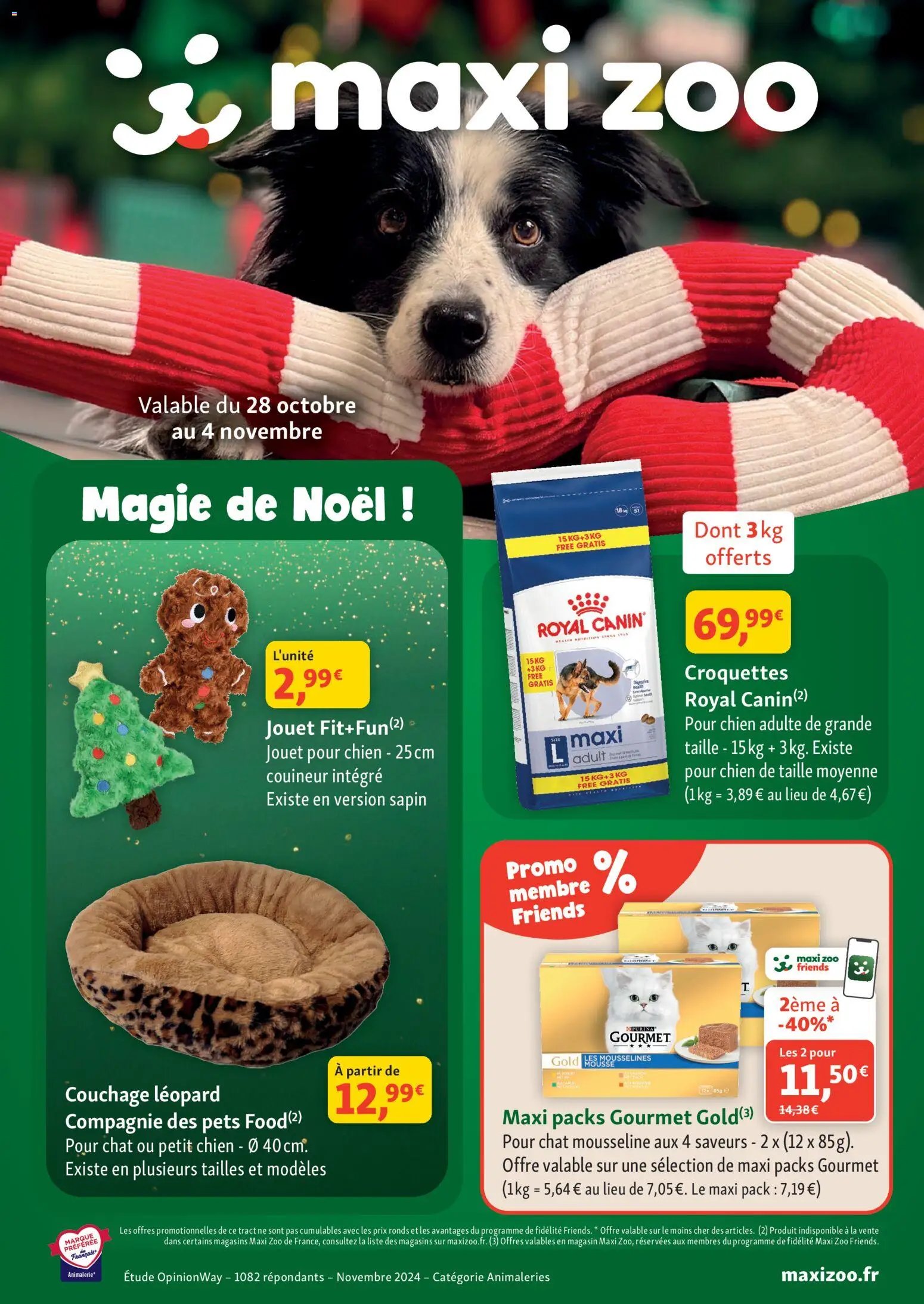 Maxi ZOO Noël 2026 catalogue 28/10 - 04/11