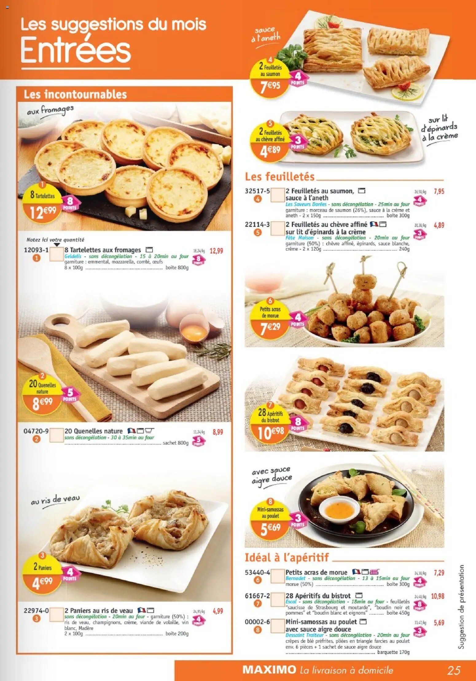 Maximo catalogue à partir du 02/03/2026 Maximo catalogue (2026-03-02 - 2026-03-29)