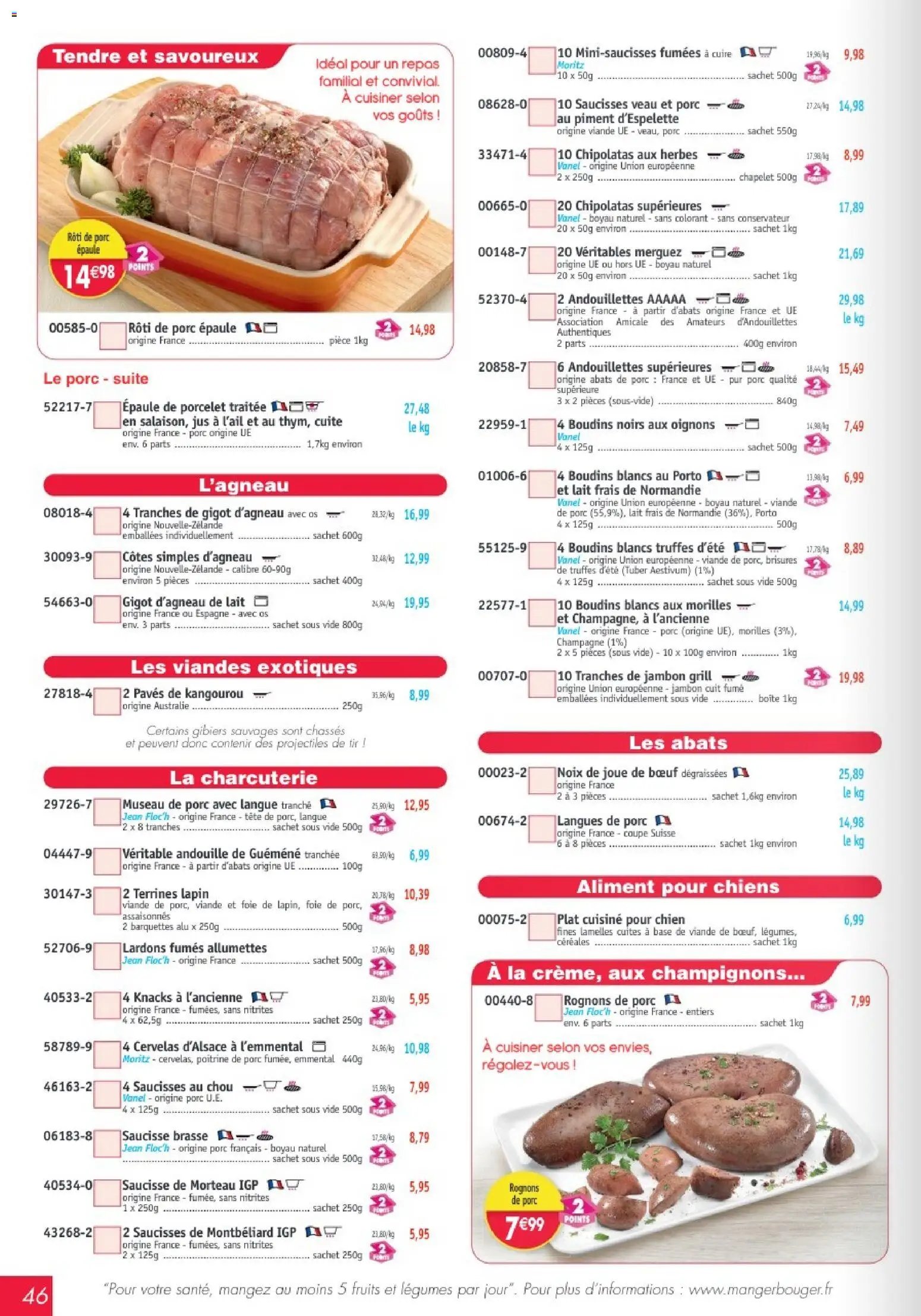 Maximo catalogue à partir du 02/03/2026 Maximo catalogue (2026-03-02 - 2026-03-29)