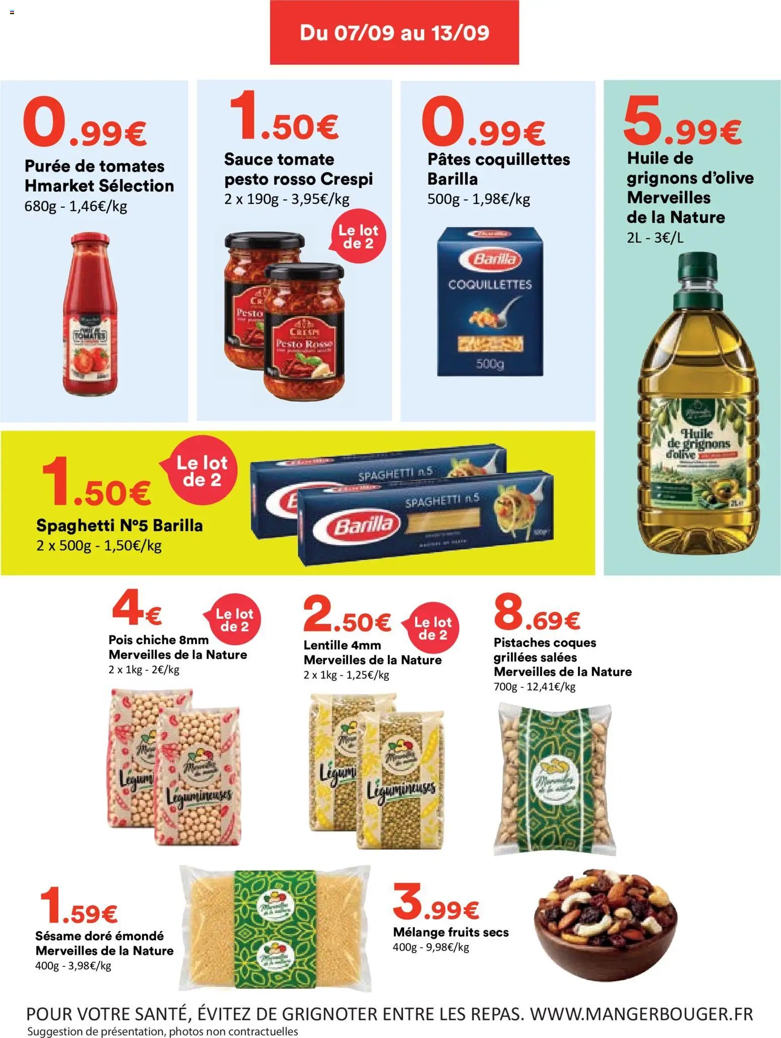 Hmarket catalogue à partir du 07/09/2026 Hmarket catalogue