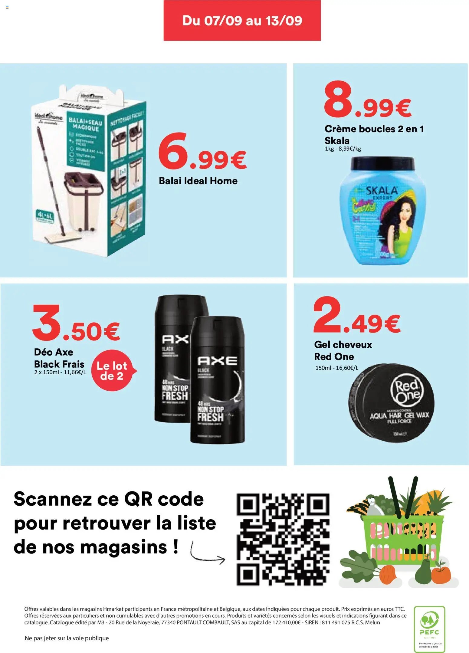 Hmarket catalogue à partir du 07/09/2026 Hmarket catalogue