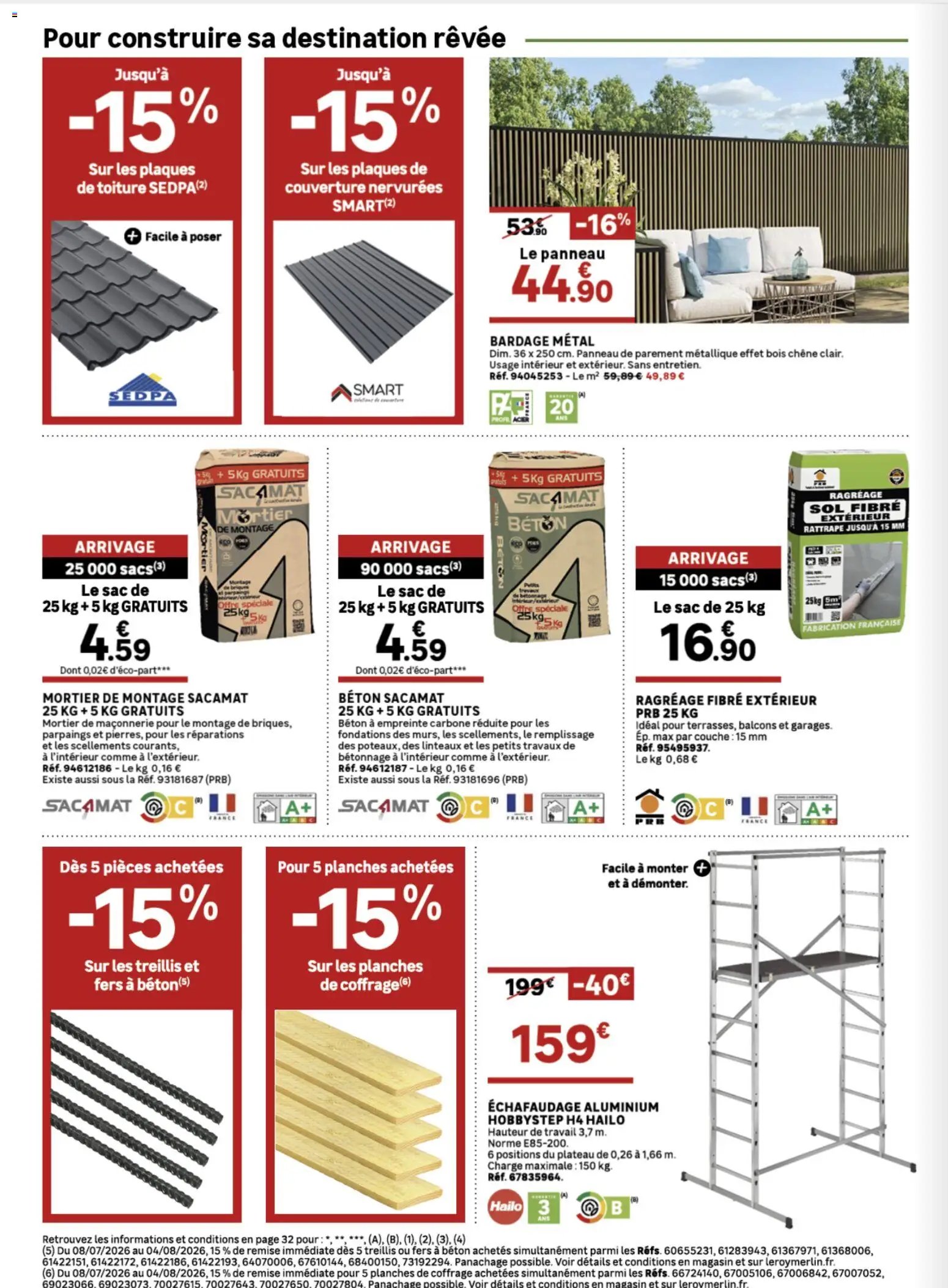 Leroy Merlin catalogue à partir du 08/07/2026 Leroy Merlin catalogue