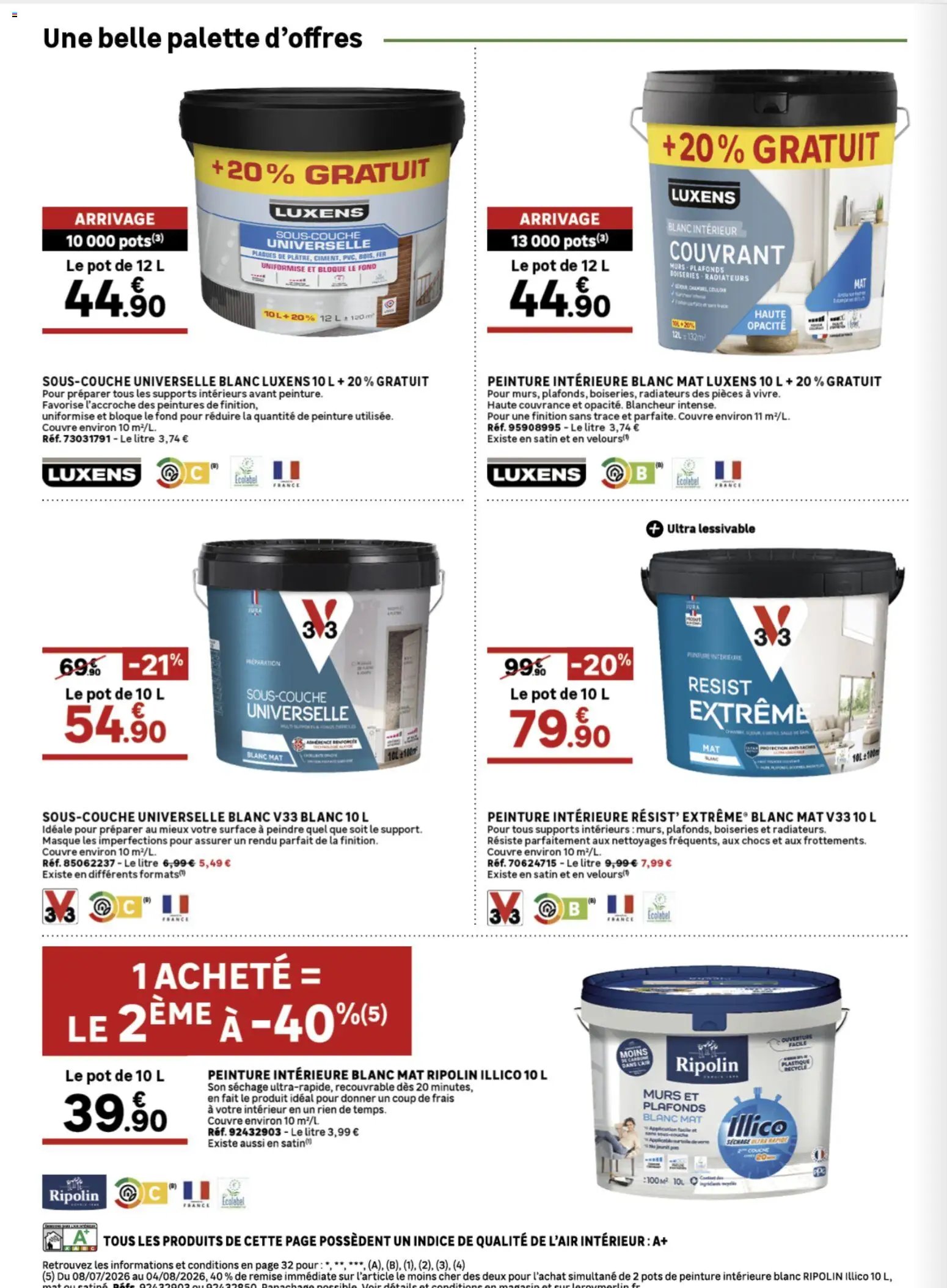 Leroy Merlin catalogue à partir du 08/07/2026 Leroy Merlin catalogue