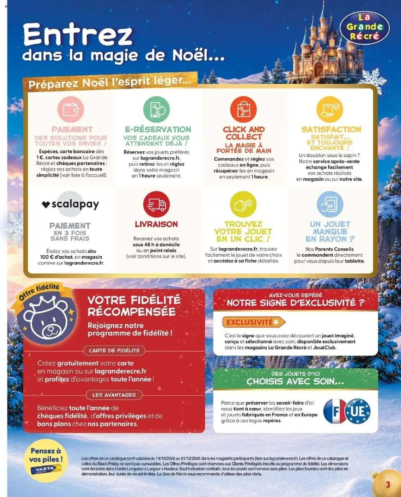 La Grande Récré catalogue 14/10/2026 - nouveau prospectus
