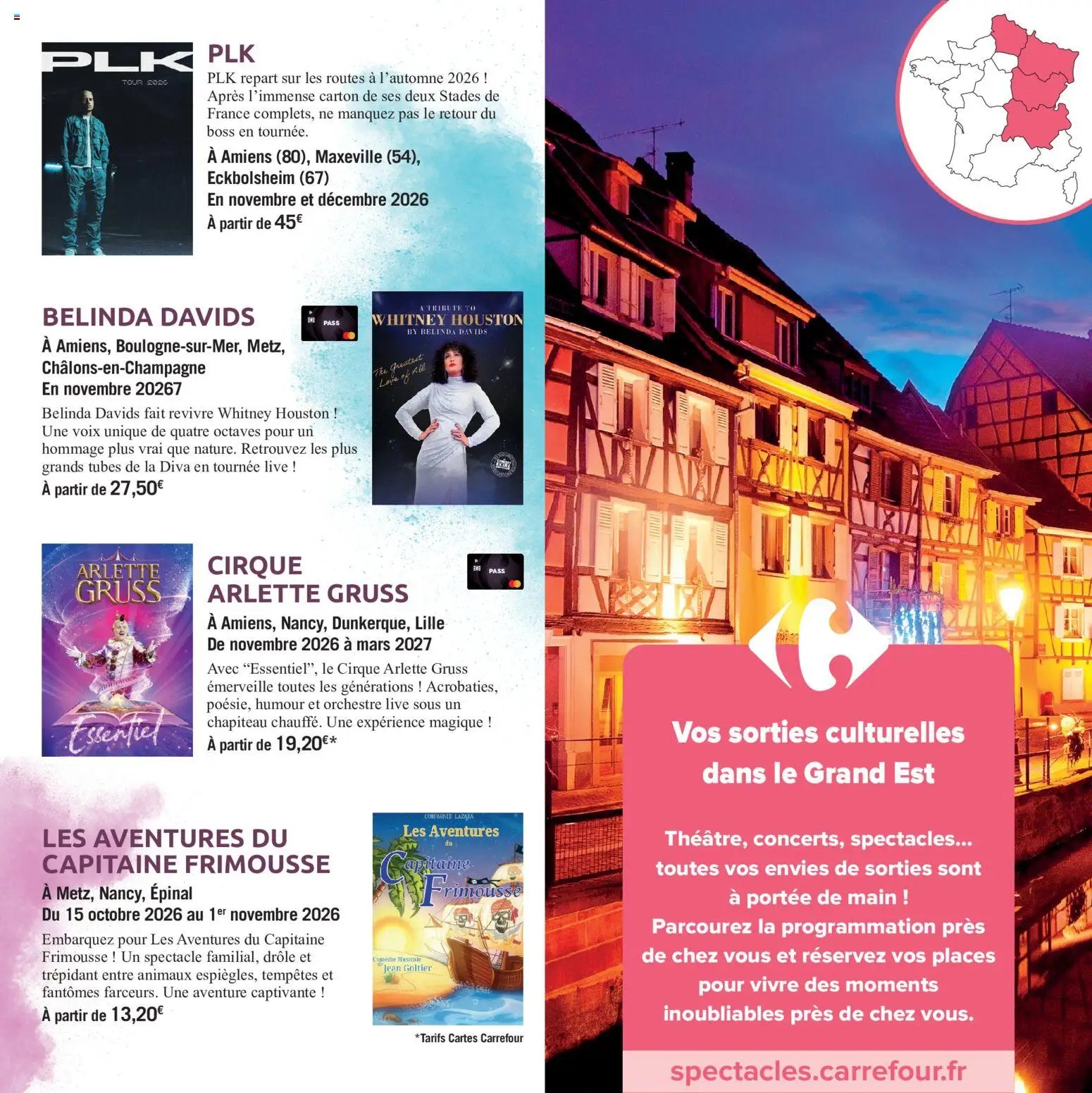Carrefour catalogue à partir du 02/10/2026 Carrefour Le book des sorties automne