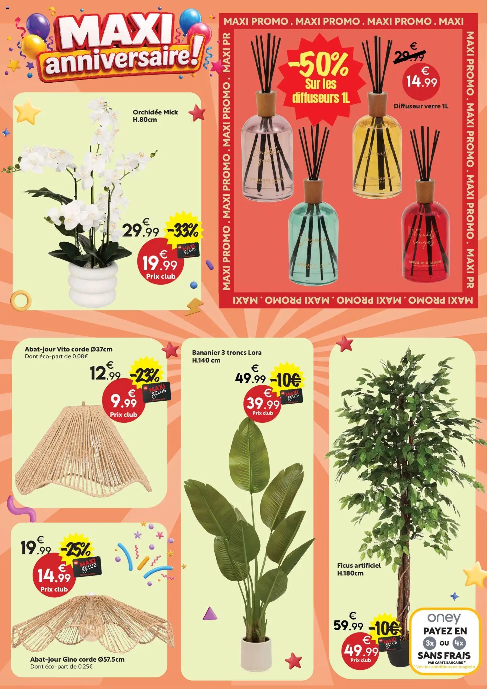 Maxi Bazar catalogue à partir du 02/09/2026 Maxi Bazar - Brochure anniversaire