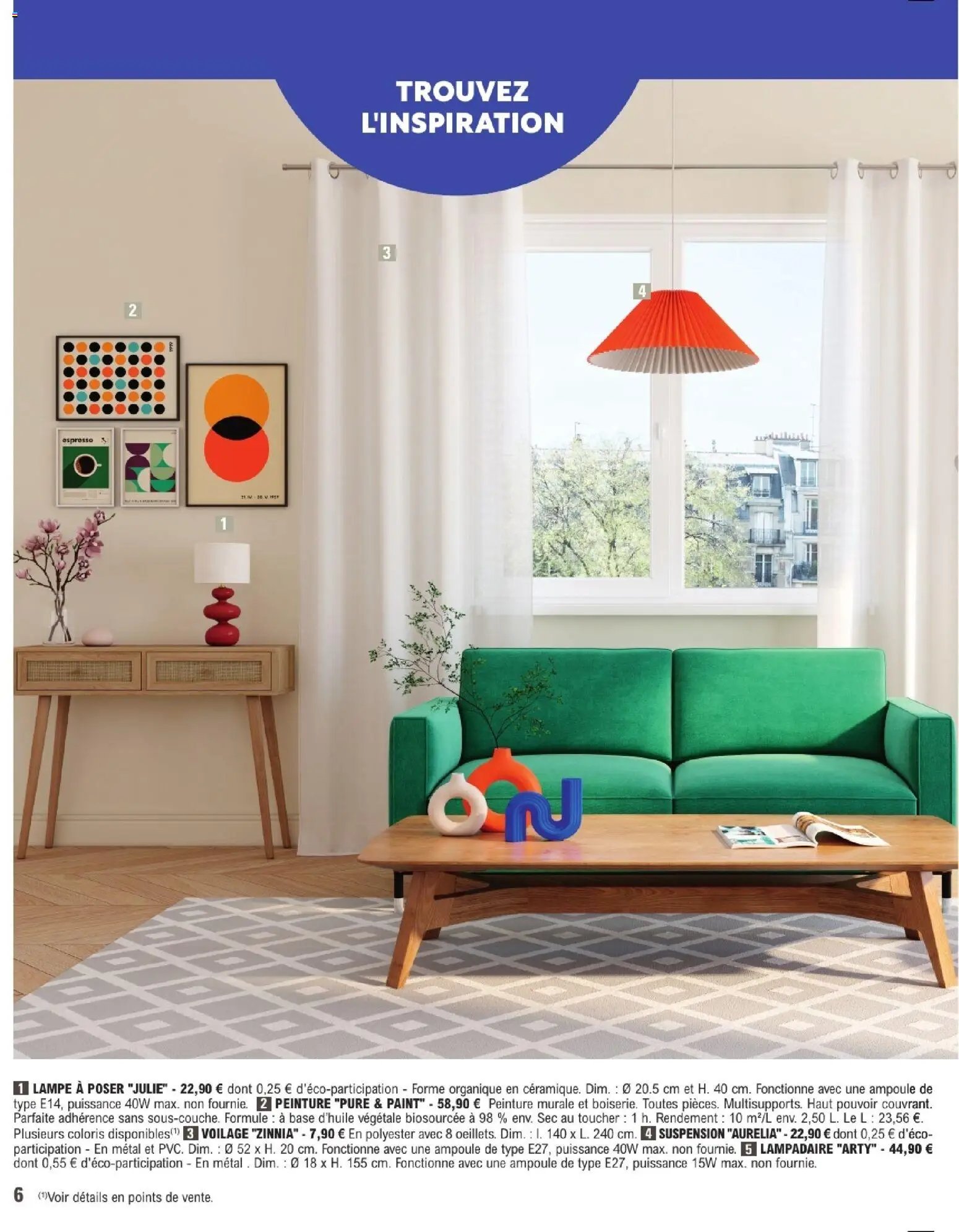 Brico E.Leclerc catalogue à partir du 20/01/2026 Guide decoration interieure