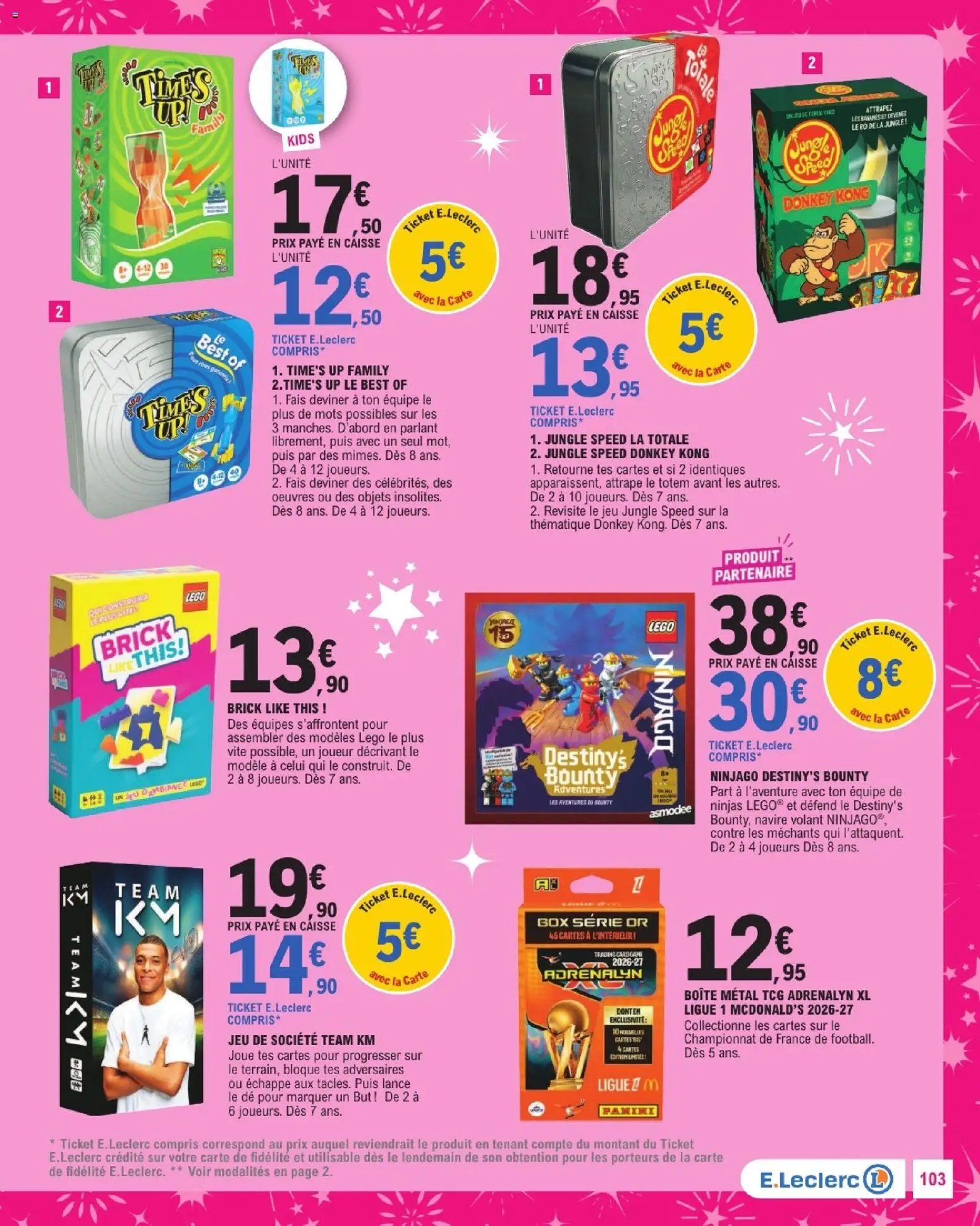 E.Leclerc Noël 2026 catalogue 20/10 - 05/12