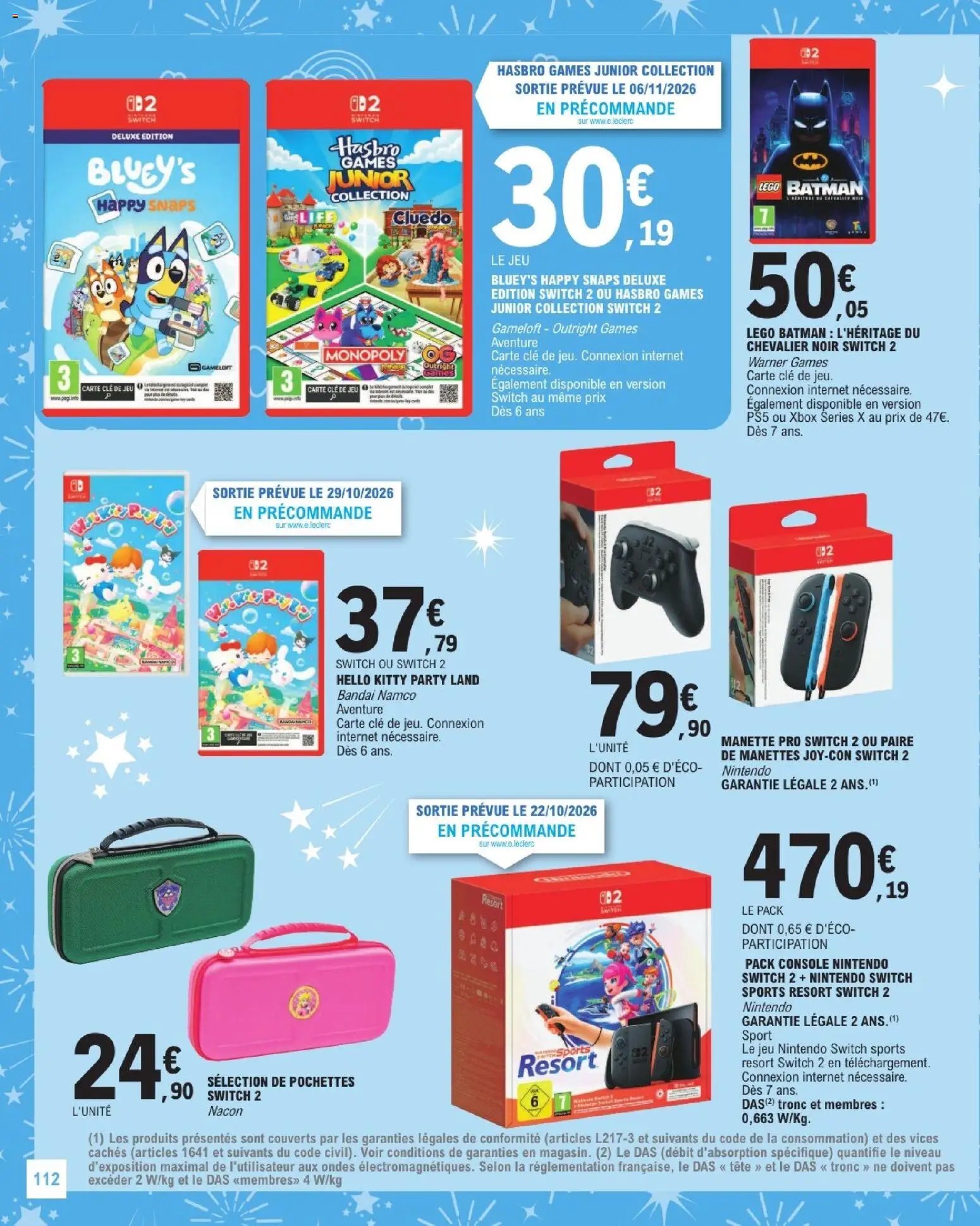 E.Leclerc Noël 2026 catalogue 20/10 - 05/12