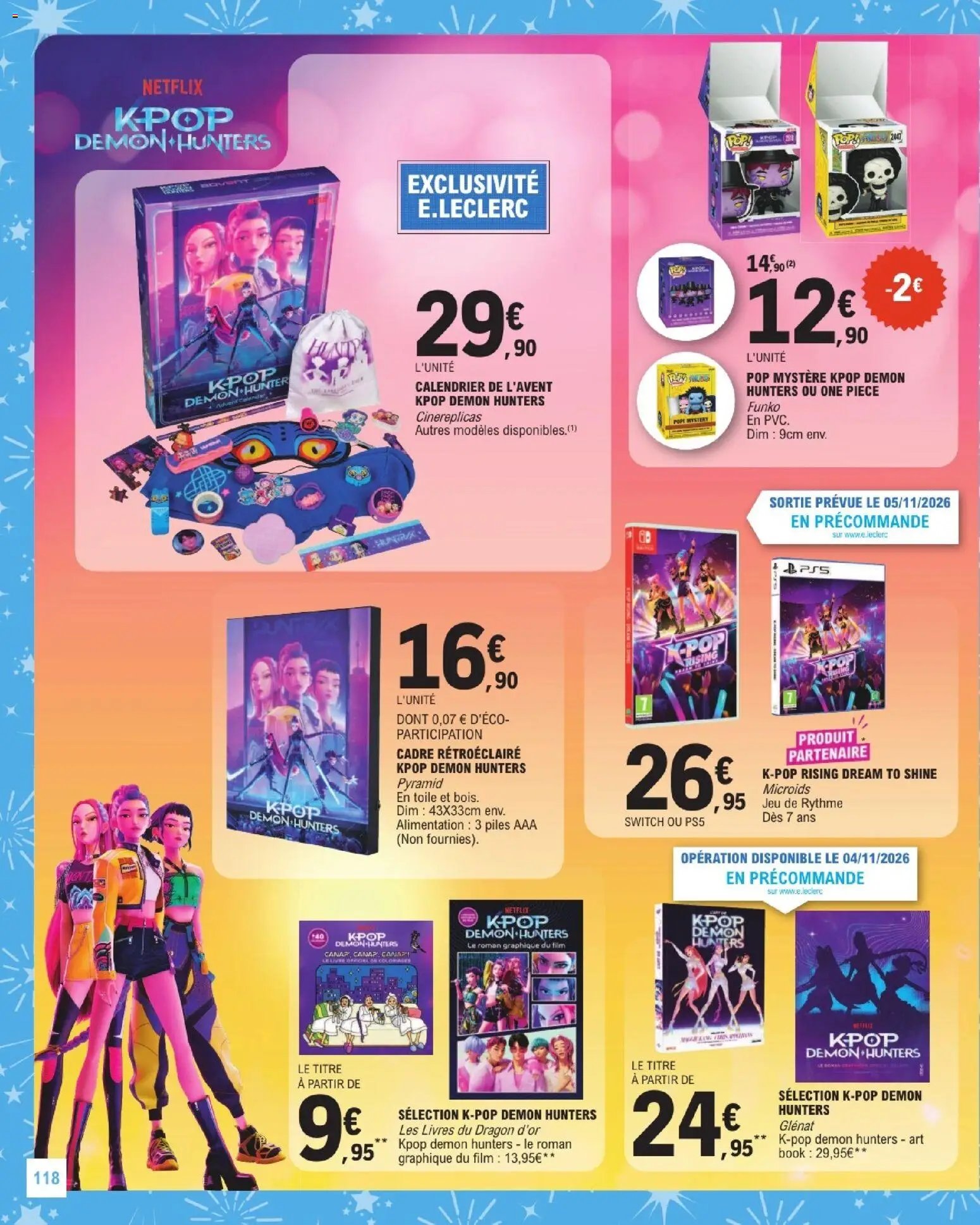 E.Leclerc Noël 2026 catalogue 20/10 - 05/12